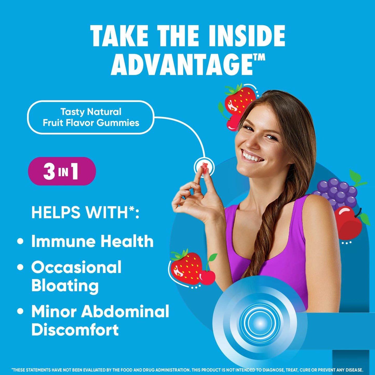 Digestive Advantage Digestive Health Gummies, 180 Count