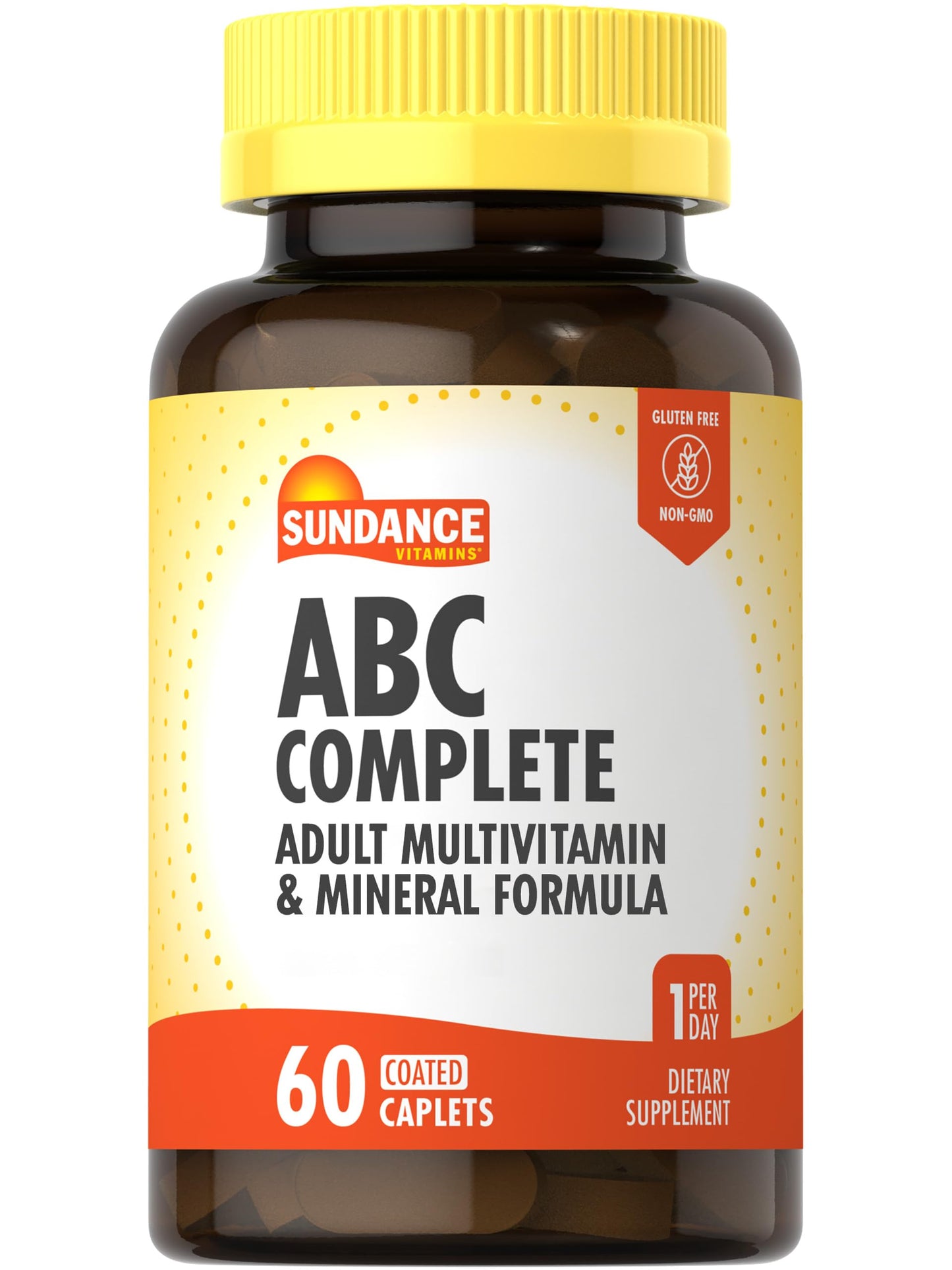 Sundance Multivitamin for Women & Men with Iron Caplets 60 Count