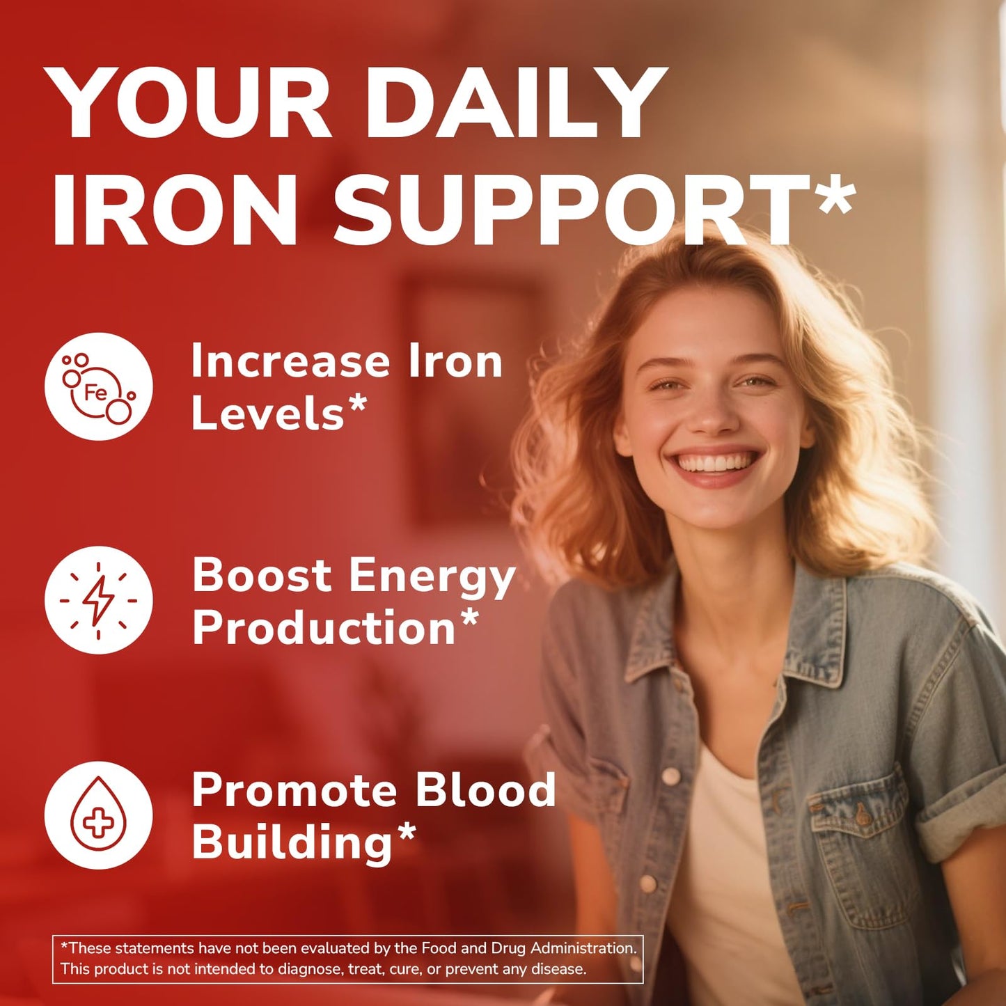 Vitalibre Iron Supplement 60 Tablets