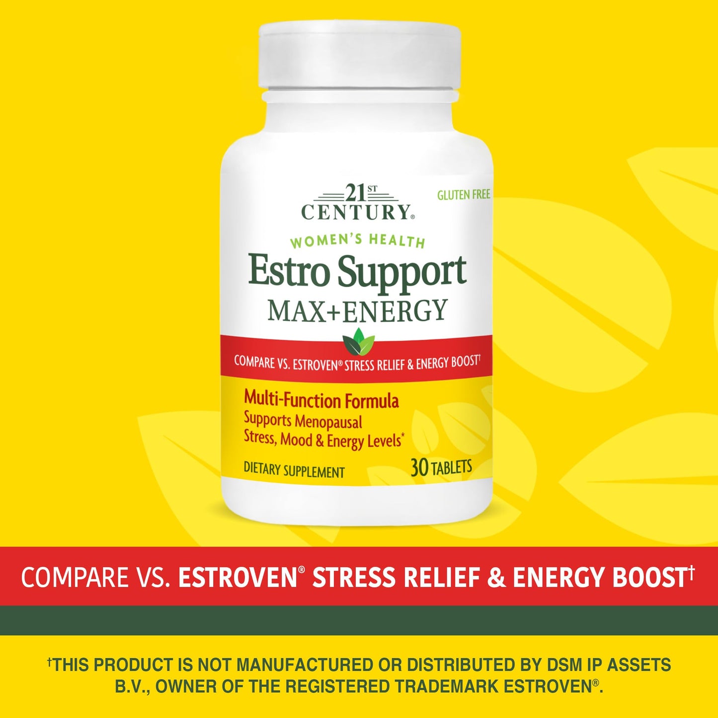 21st Century Estro Support Max + Energy 30 Tablets
