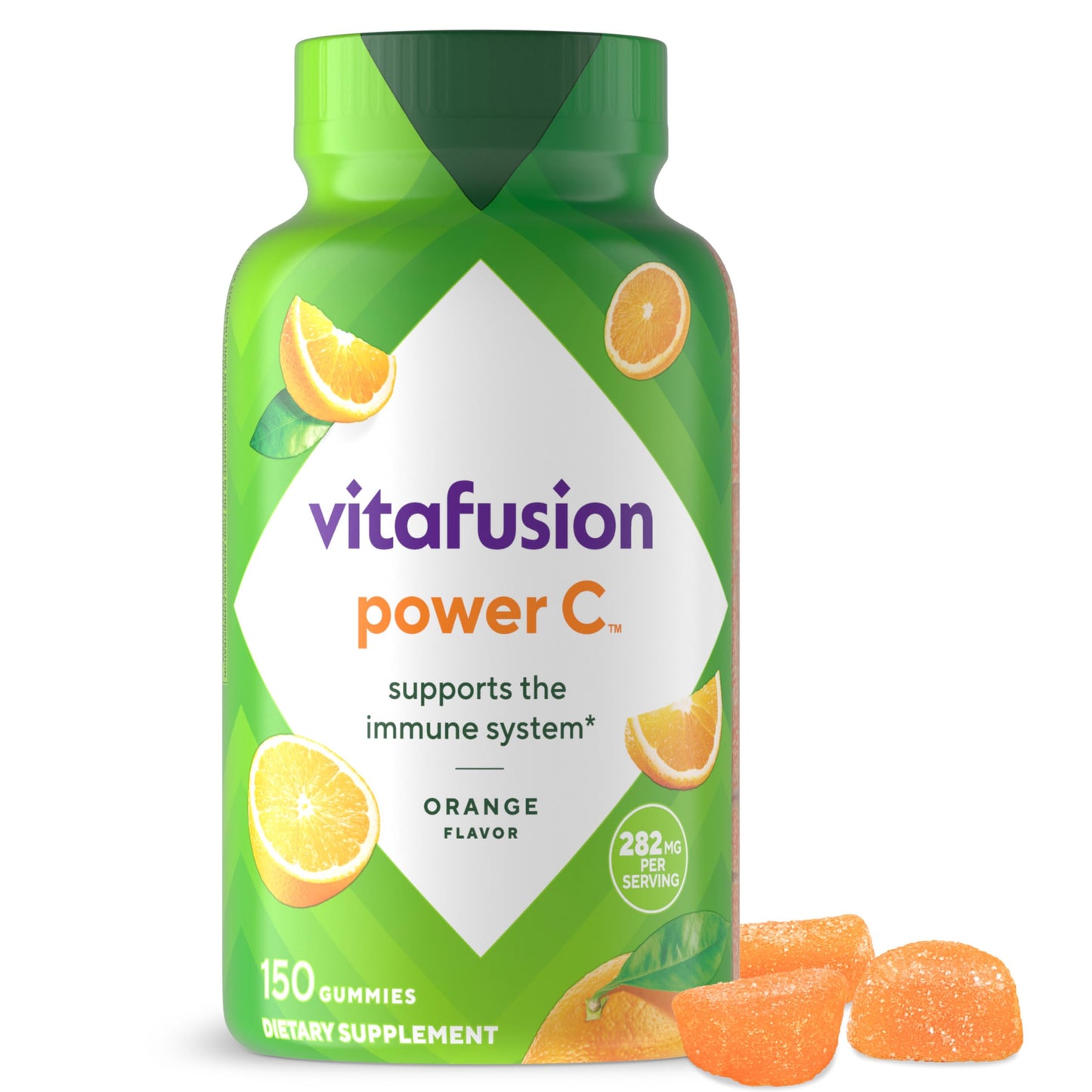 Vitafusion Power C Gummy Immune Support with Vitamin C, 63 Count