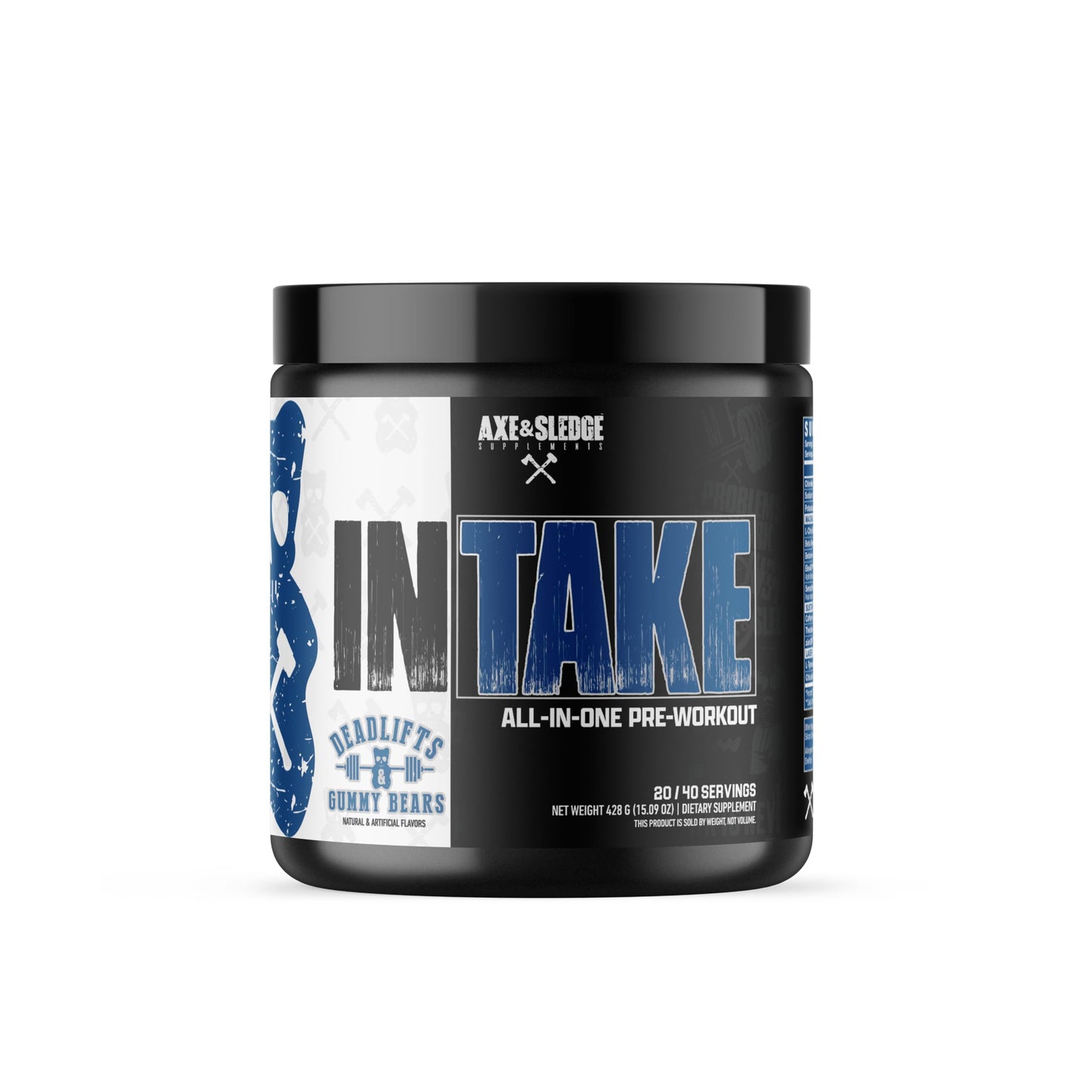 Axe & Sledge Intake All-in-One Pre-Workout Powder 0.5 oz