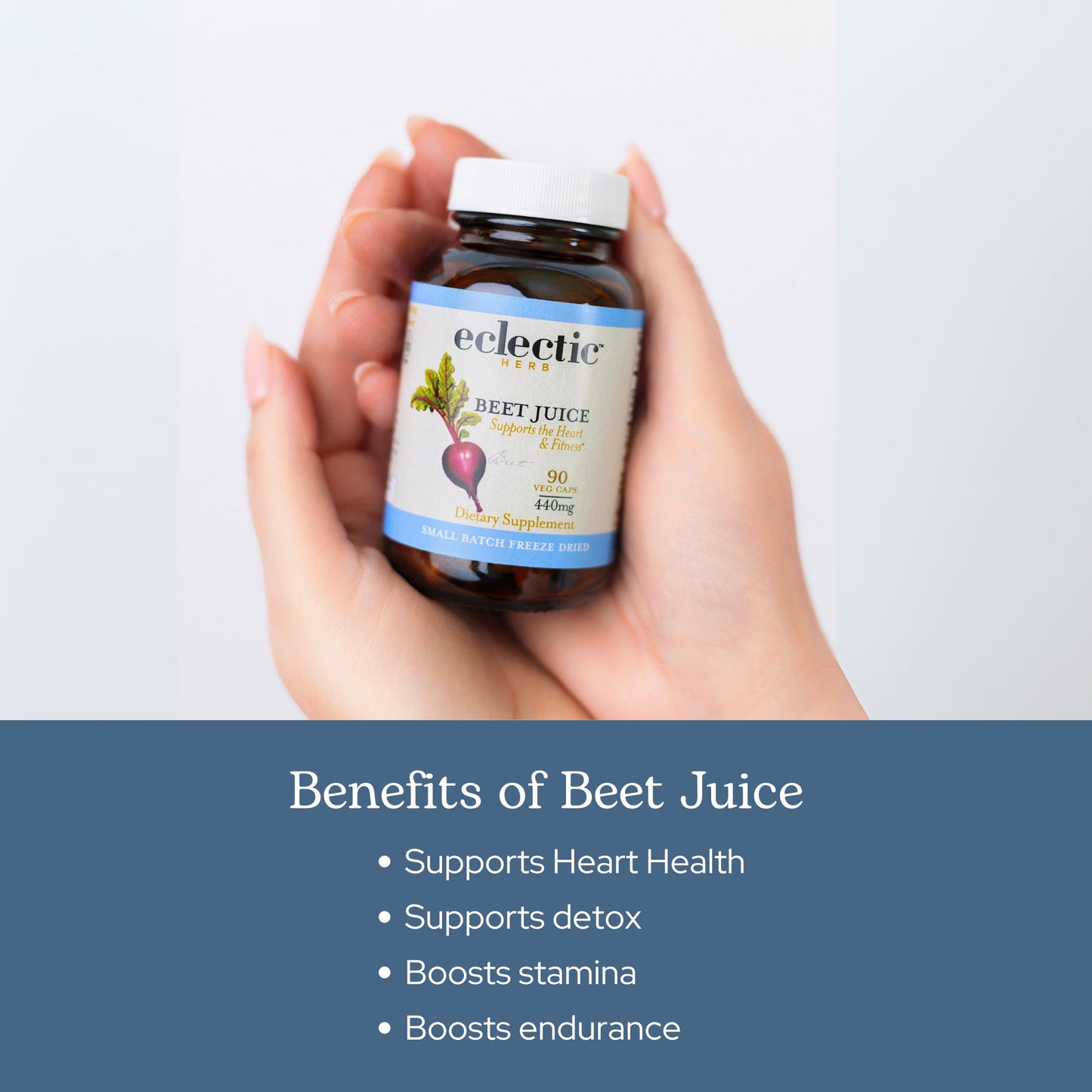 Eclectic Institute Organic Beet Juice Capsule 50 Count