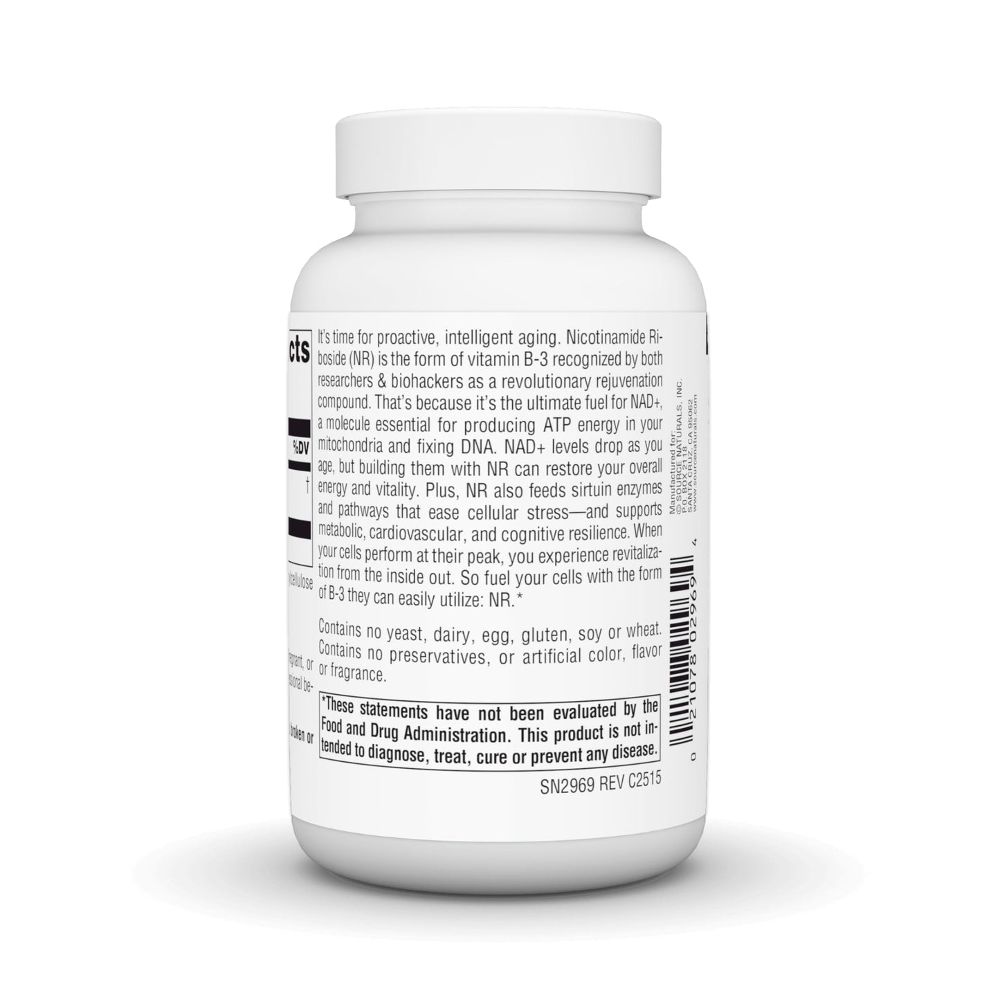 Source Naturals Nicotinamide Riboside Capsule 90 Vegan Capsules