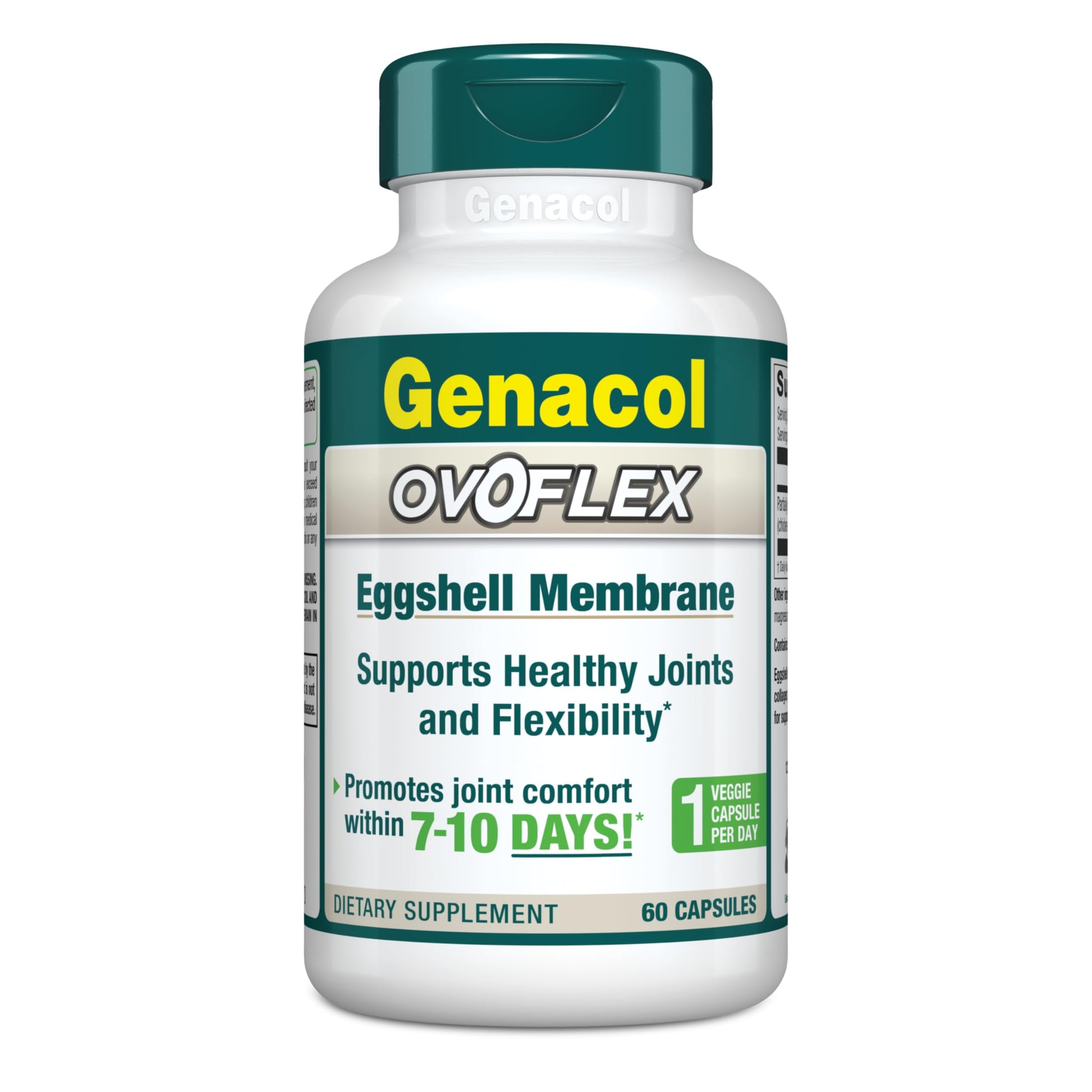 Genacol Ovoflex Natural Eggshell Membrane Supplement 60 Capsules