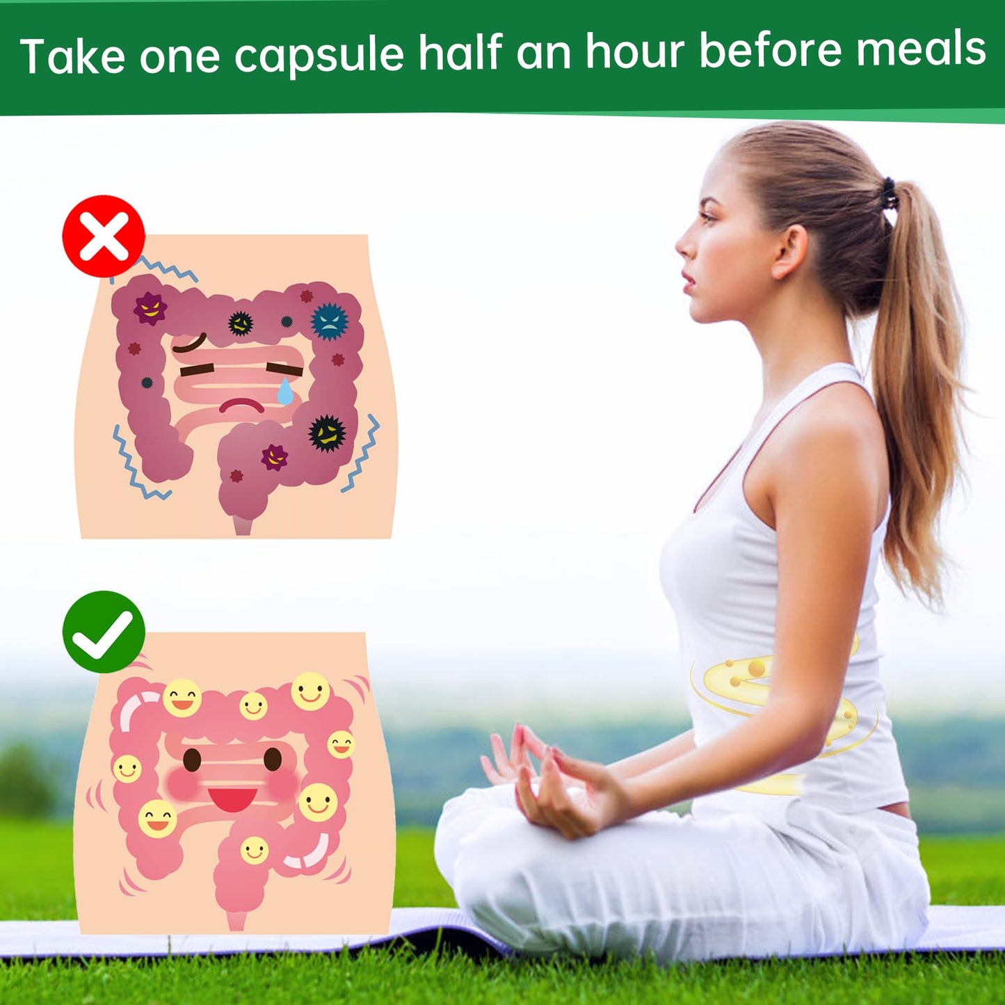 ANYTALK Digestive Enzymes 60 Capsules