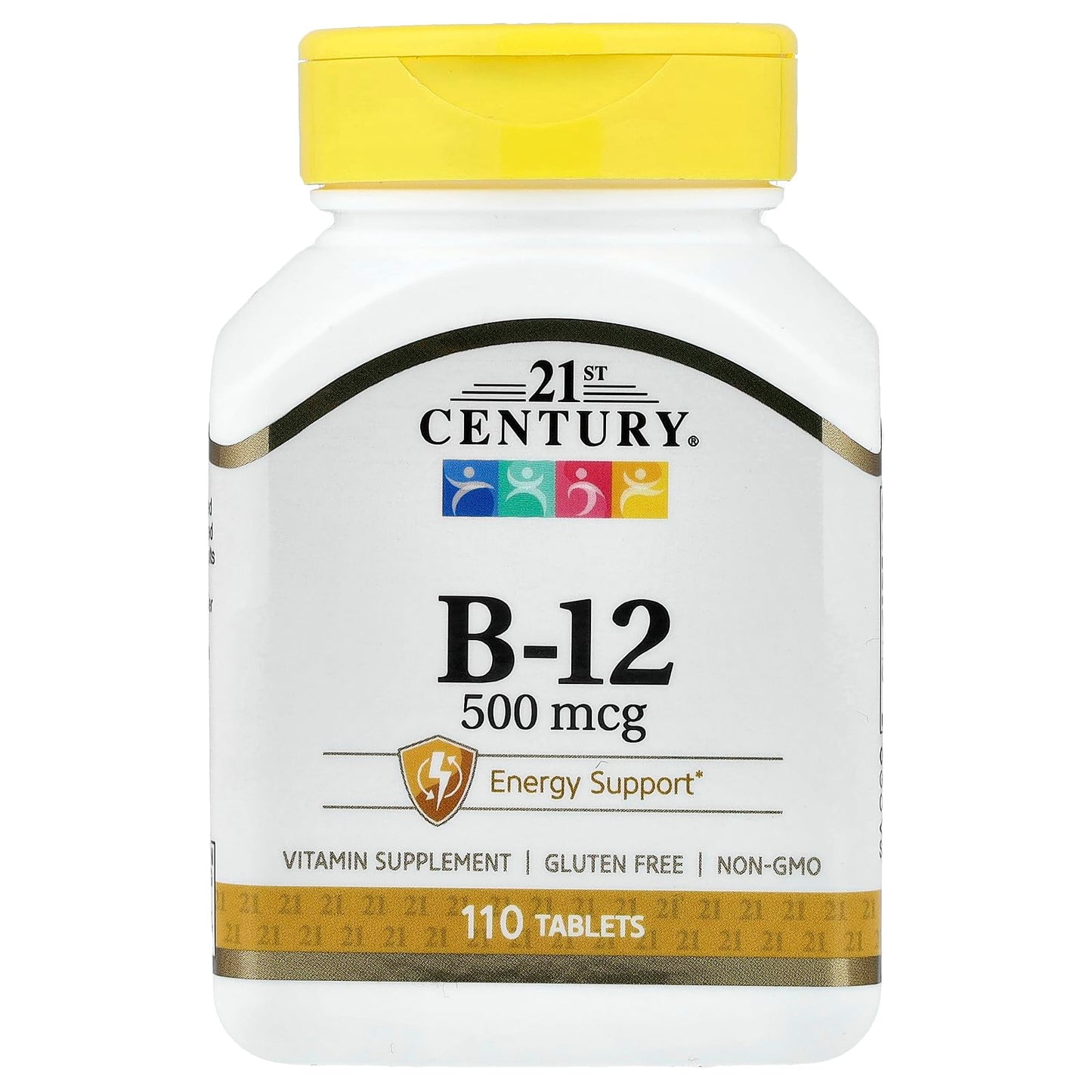 21st Century Vitamin B-12 500 mcg Tablet, 110 Tablets