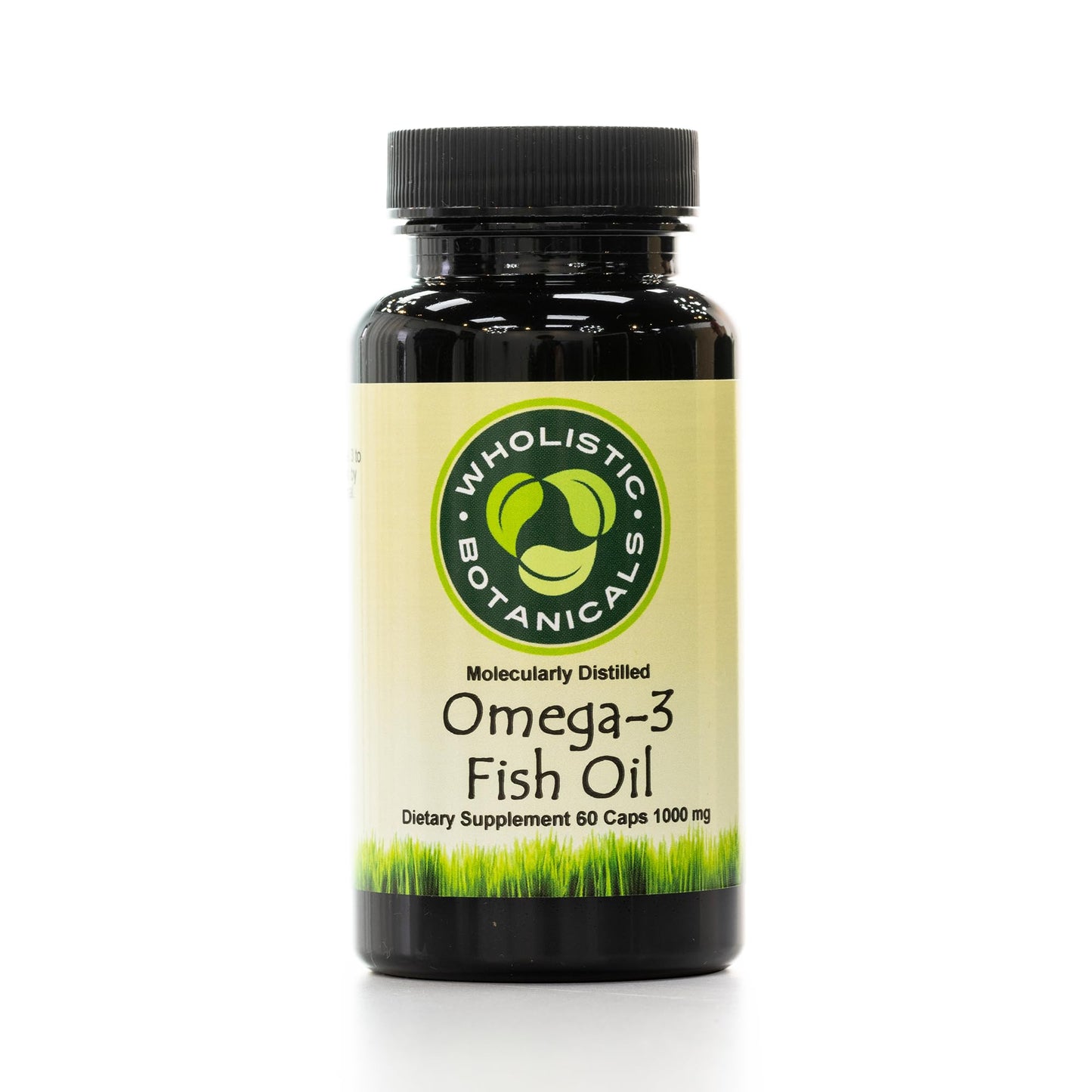 Wholistic Botanicals Omega-3 Fish Oil Capsule, 60 Capsules