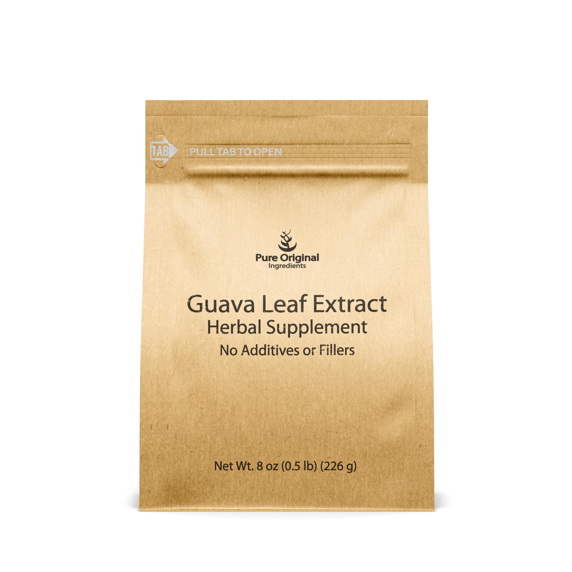 PURE ORIGINAL INGREDIENTS Guava Leaf Powder 4:1 Extract 8 oz