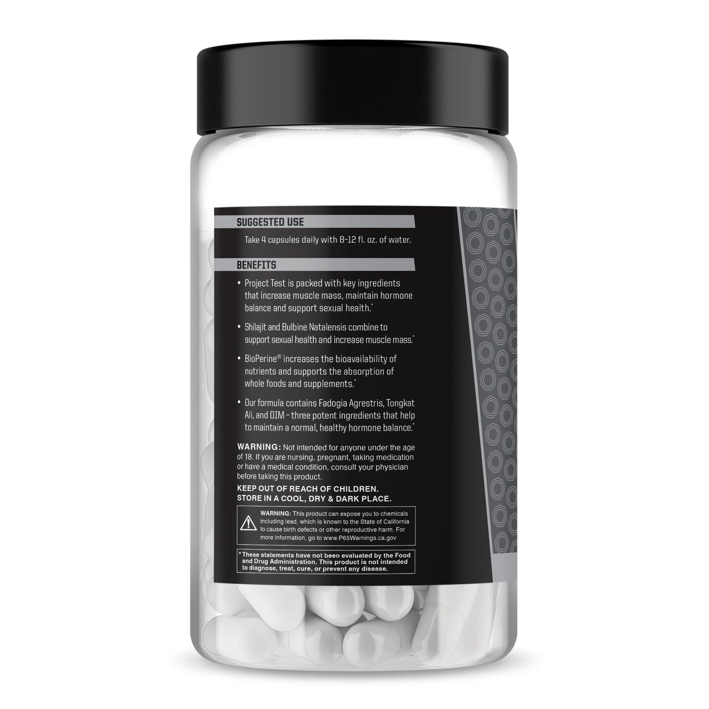 Anabolic Warfare Project Test Capsule, 120 Capsules