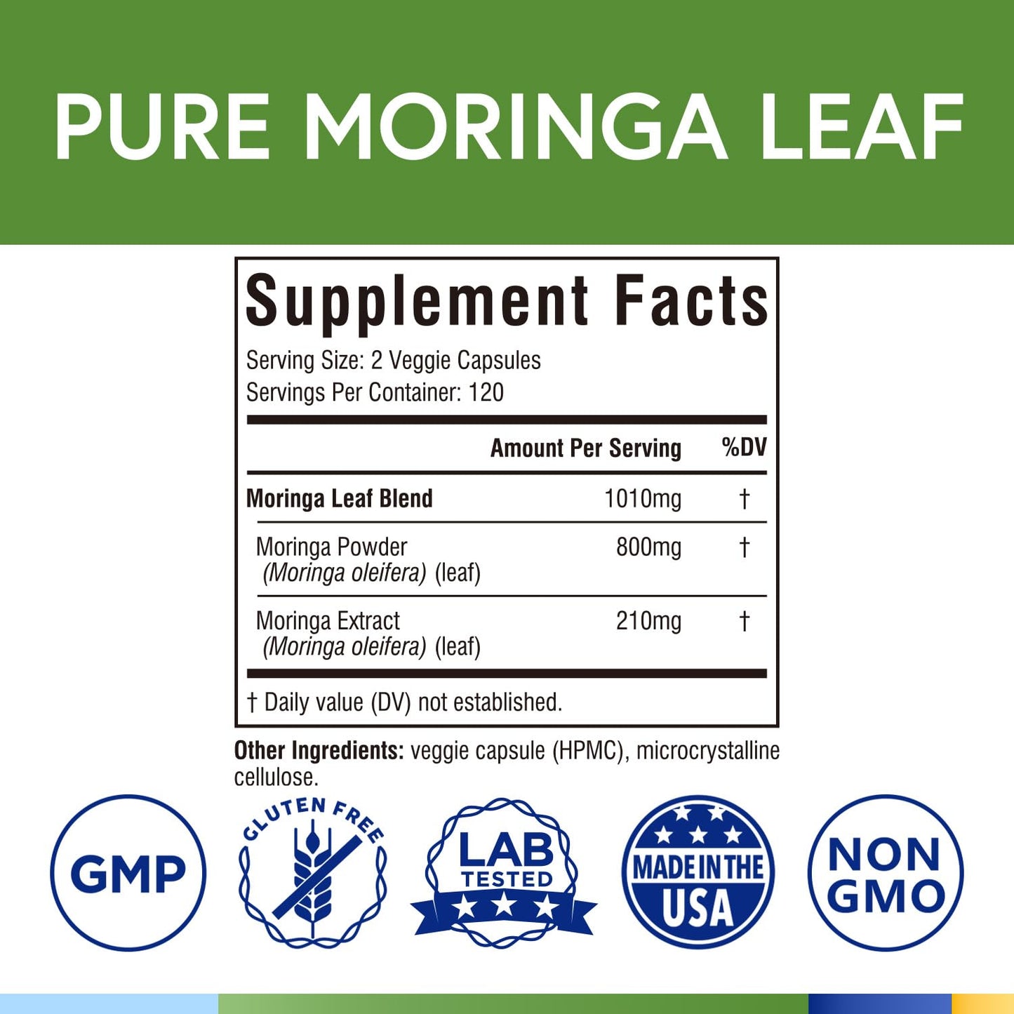 Terranics Moringa Capsules 240 Capsules