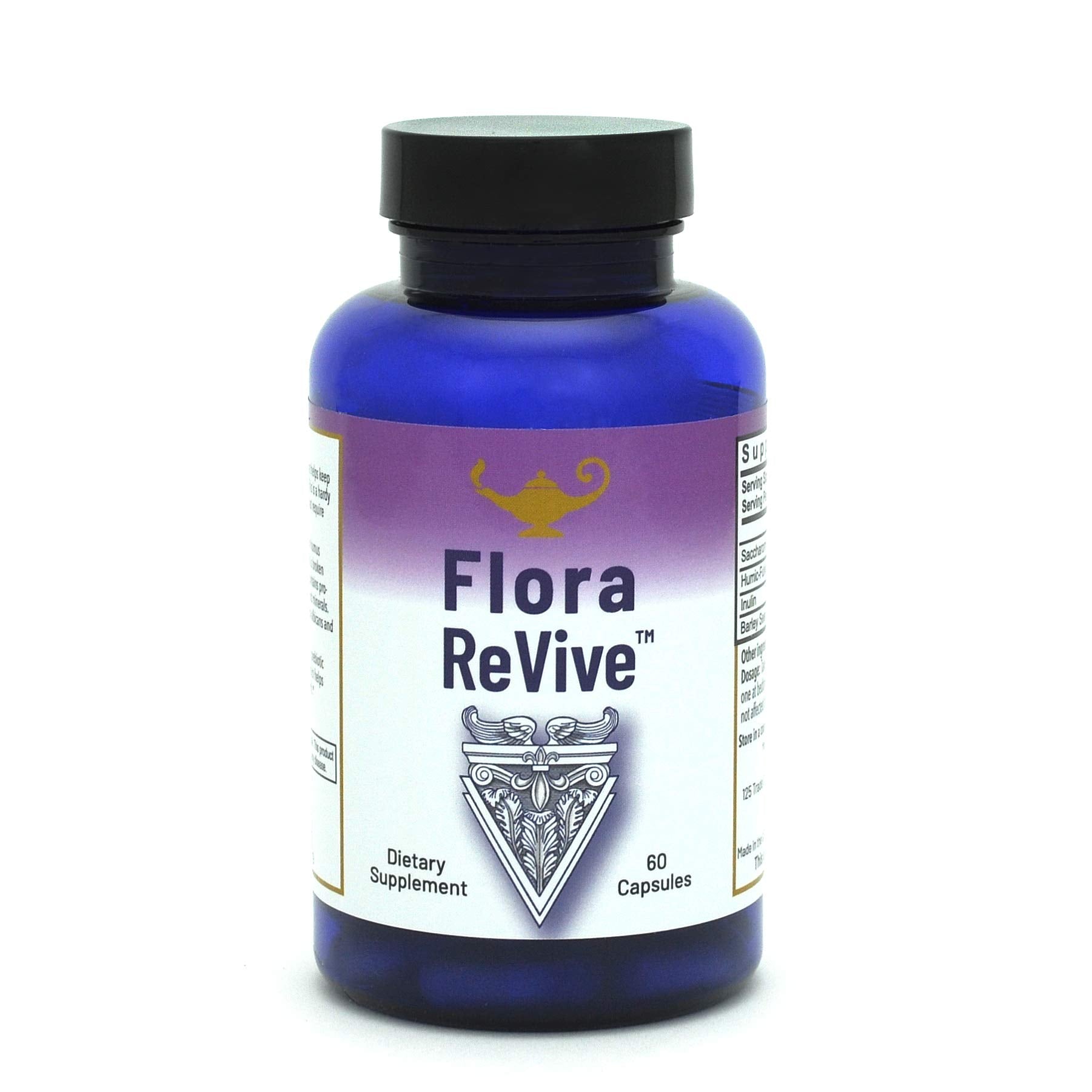 RnA ReSet Flora Revive Soil-Based Daily Probiotic with Prebiotics & Humic-Fulvic Blend, 10 Billion CFU, Capsule, 60 Capsules