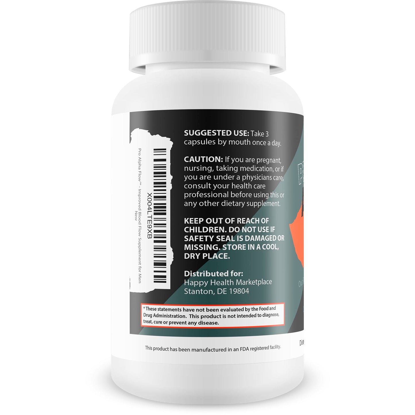 Happy Health Marketplace Pro Alpha Flow Capsule 1 Count