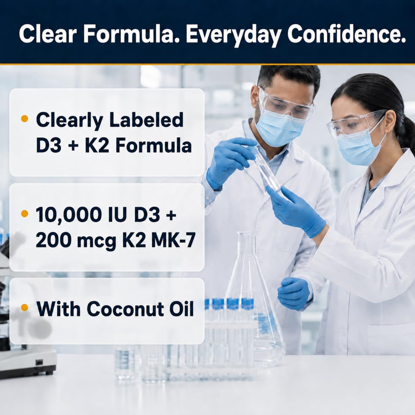 PANWELL Vitamin D3 K2 10000 IU Supplement, K2 MK-7 200 mcg Softgels 180 Count