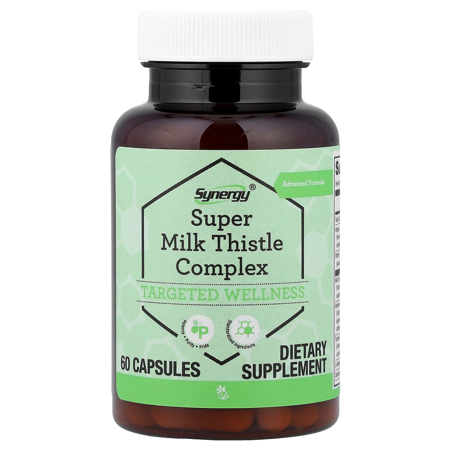 Vitacost Synergy® Super Milk Thistle Complex 60 Capsules