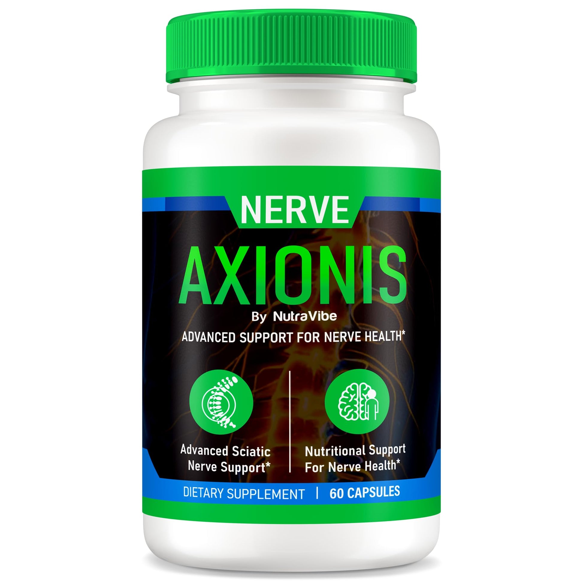 NutraVibe Nerve Axionis Capsules, 60 Capsules