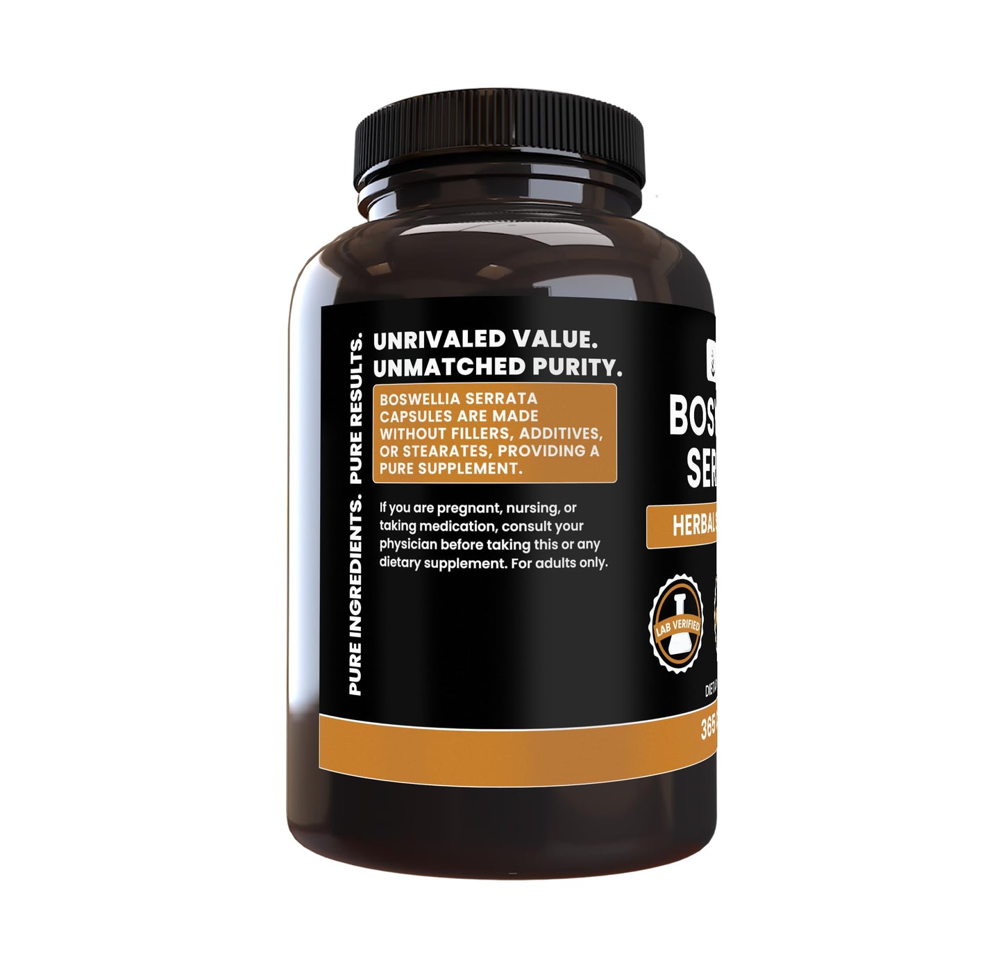 PURE ORIGINAL INGREDIENTS Boswellia Serrata Capsules, 365 Count