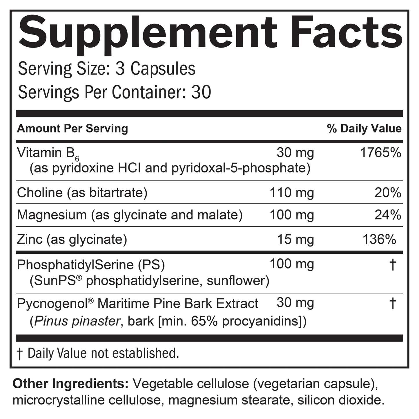 BRAINMD Dr Amen Attention Support 90 Capsules