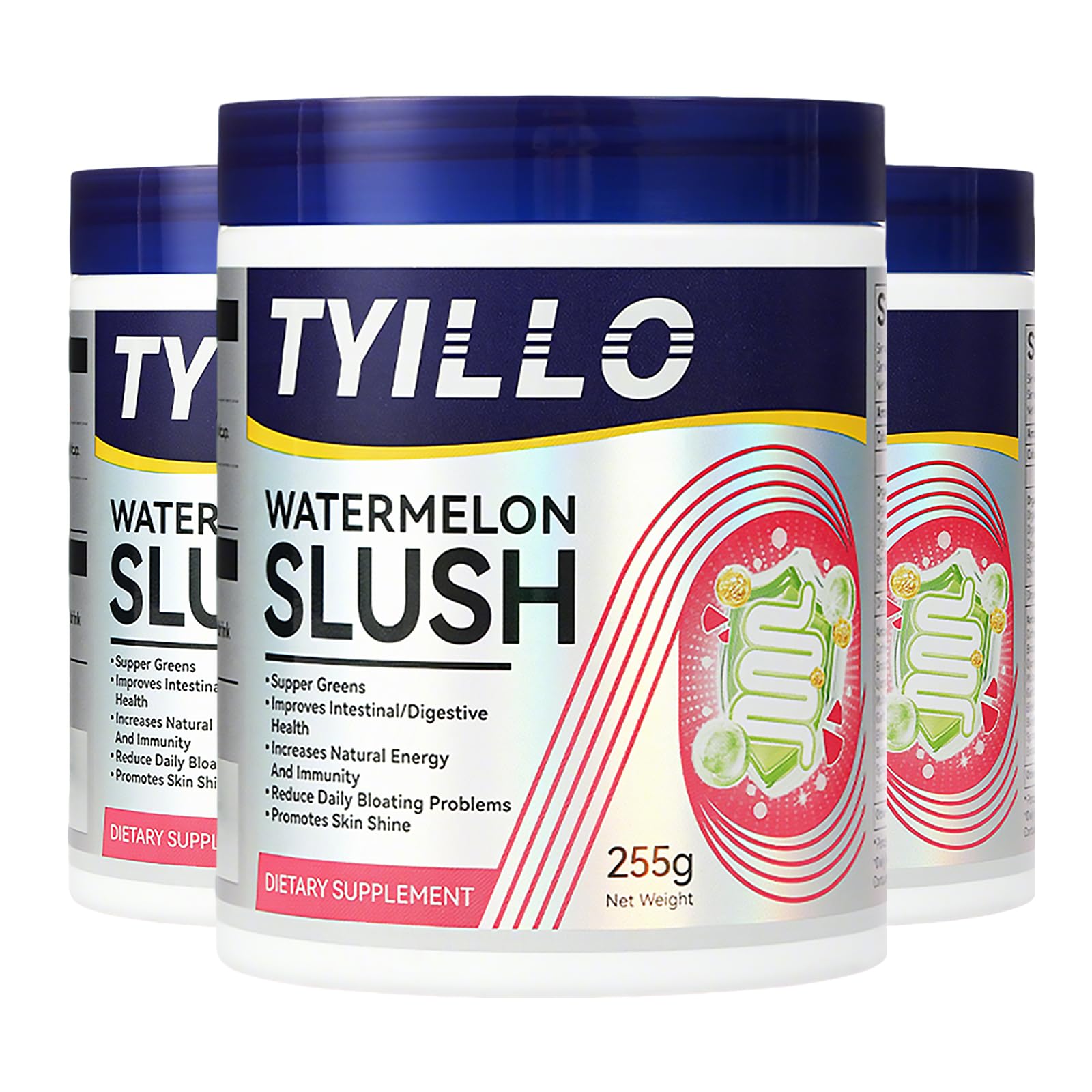 Tyillo Super Greens Powder, Organic Greens Powder with Wheatgrass, Chlorella & Spirulina for Digestion, Gut Health, Immunity, Energy, Daily Support for Women & Men, 27
