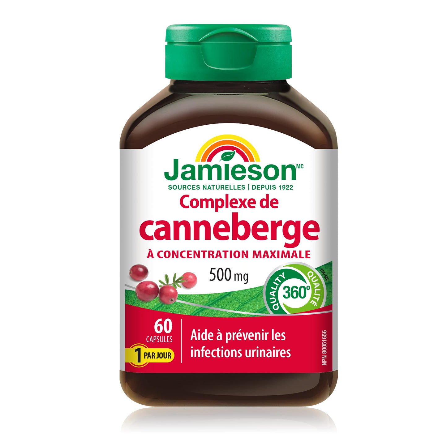 Jamieson Laboratories Maximum Concentrate Cranberry Complex Capsule, 1 Count