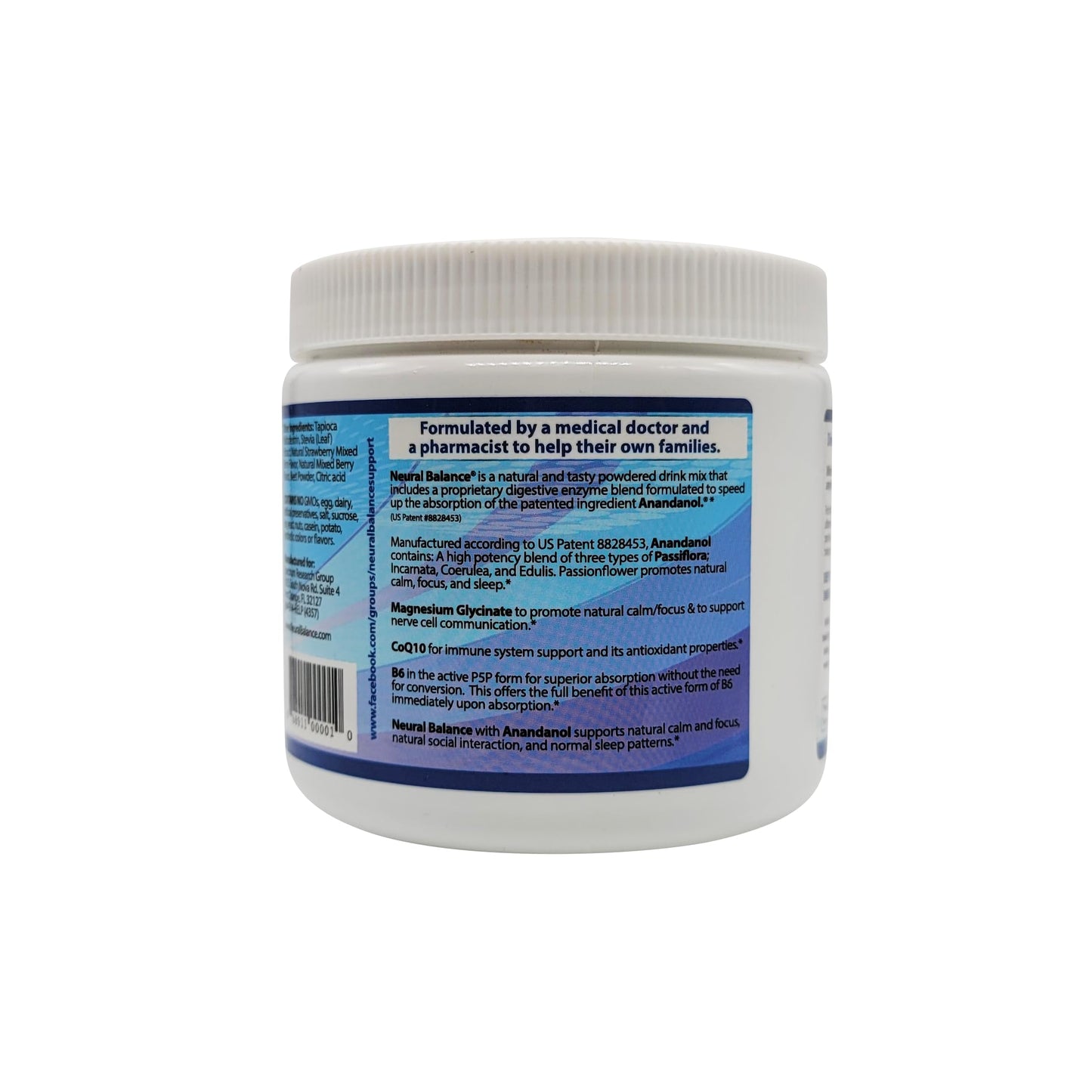 NEURAL BALANCE Anandanol with Proprietary Digestive Enzyme Blend Capsule, 1 Count