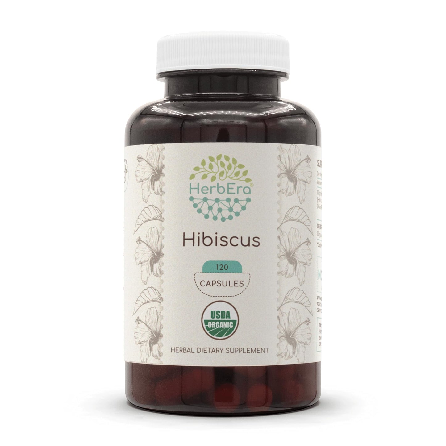 HerbEra Hibiscus Capsule 120 Count