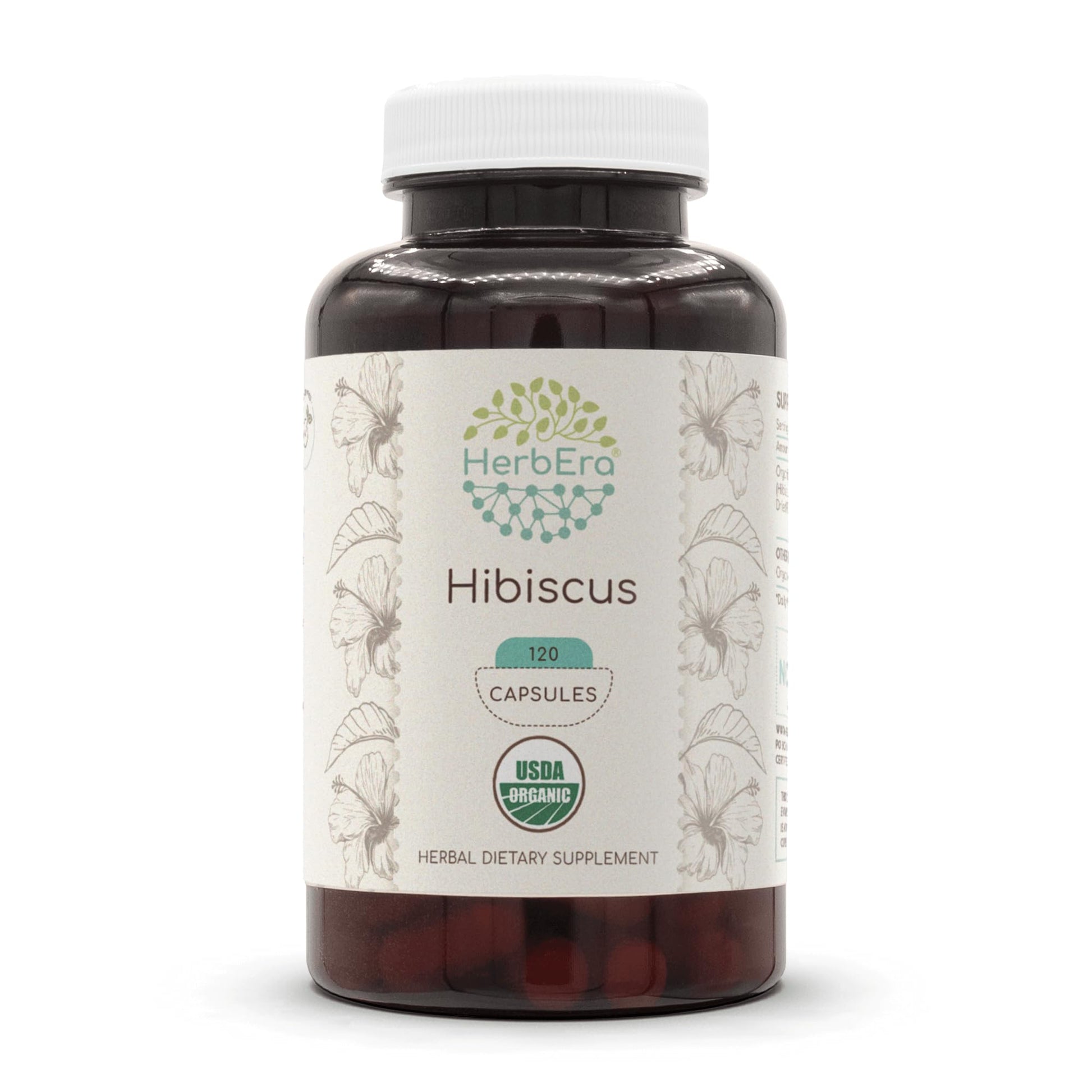 HerbEra Hibiscus Capsule 120 Count