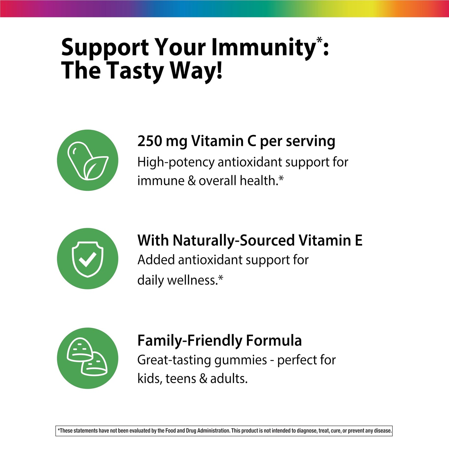 Rainbow Light Vitamin C Gummies 60 Count