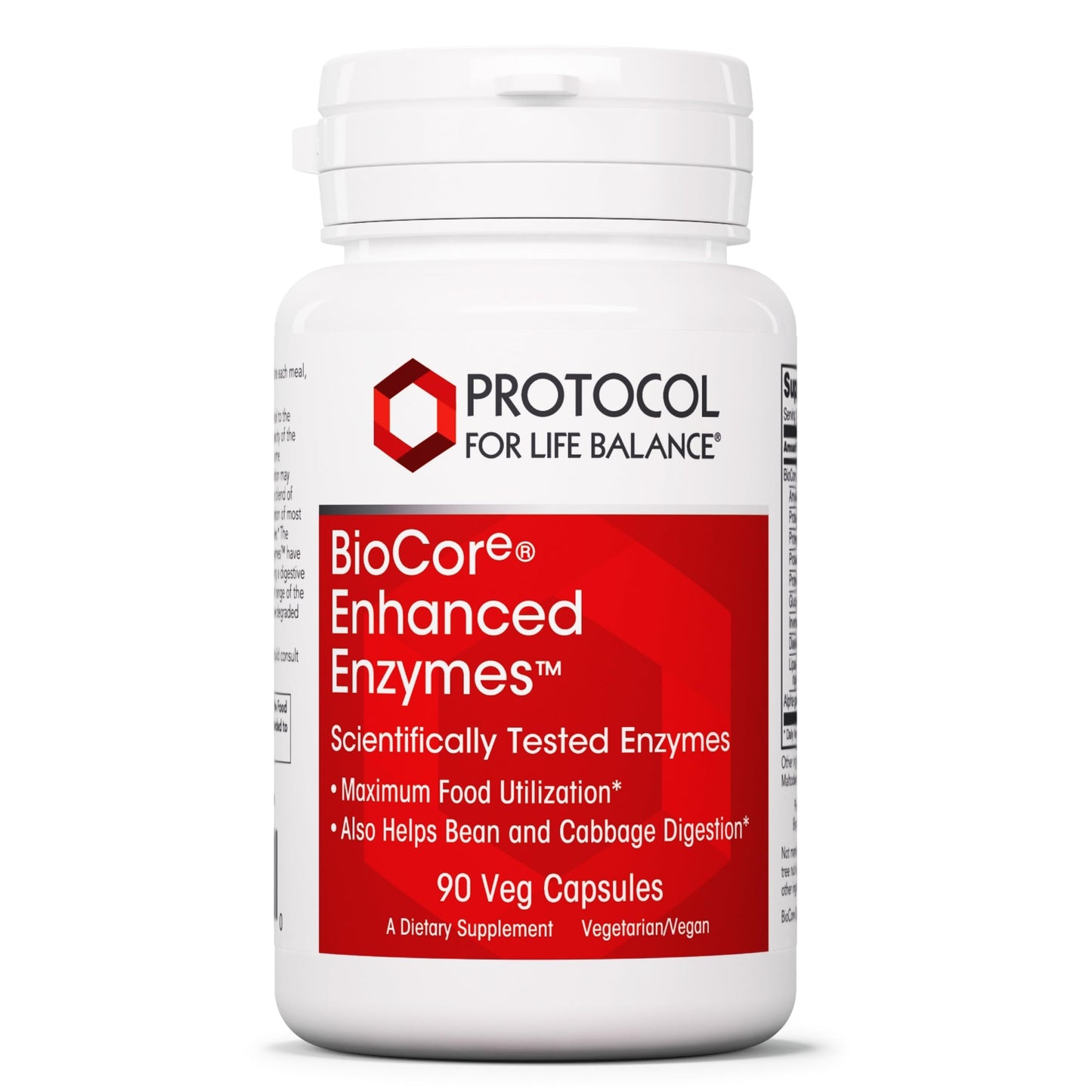 Protocol for Life Balance BioCore Enhanced Enzymes Capsules 90