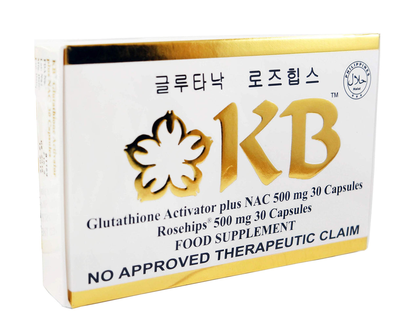 Kyusoku Bihaku Glutathione Capsules, 60 Count