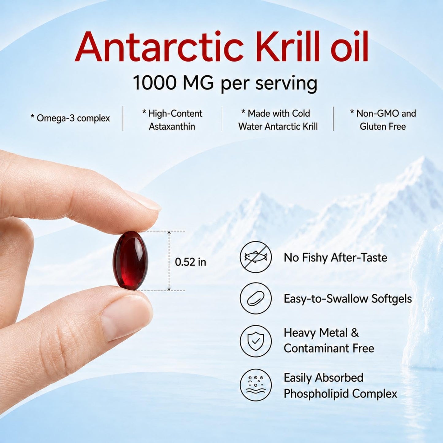 DR.VITPOSY Antarctic Krill Oil Softgels 360