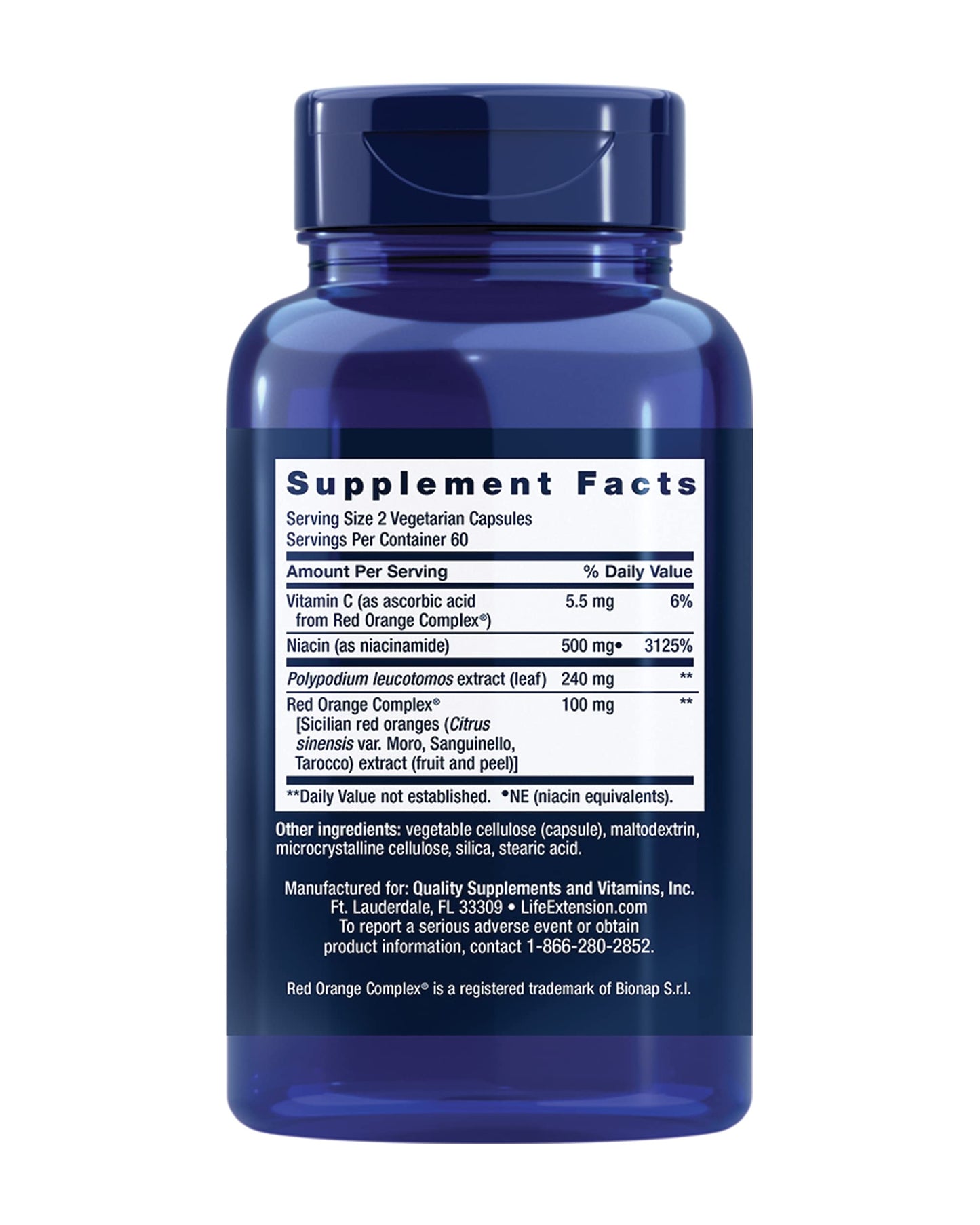 Life Extension Shade Factor 120 Capsules