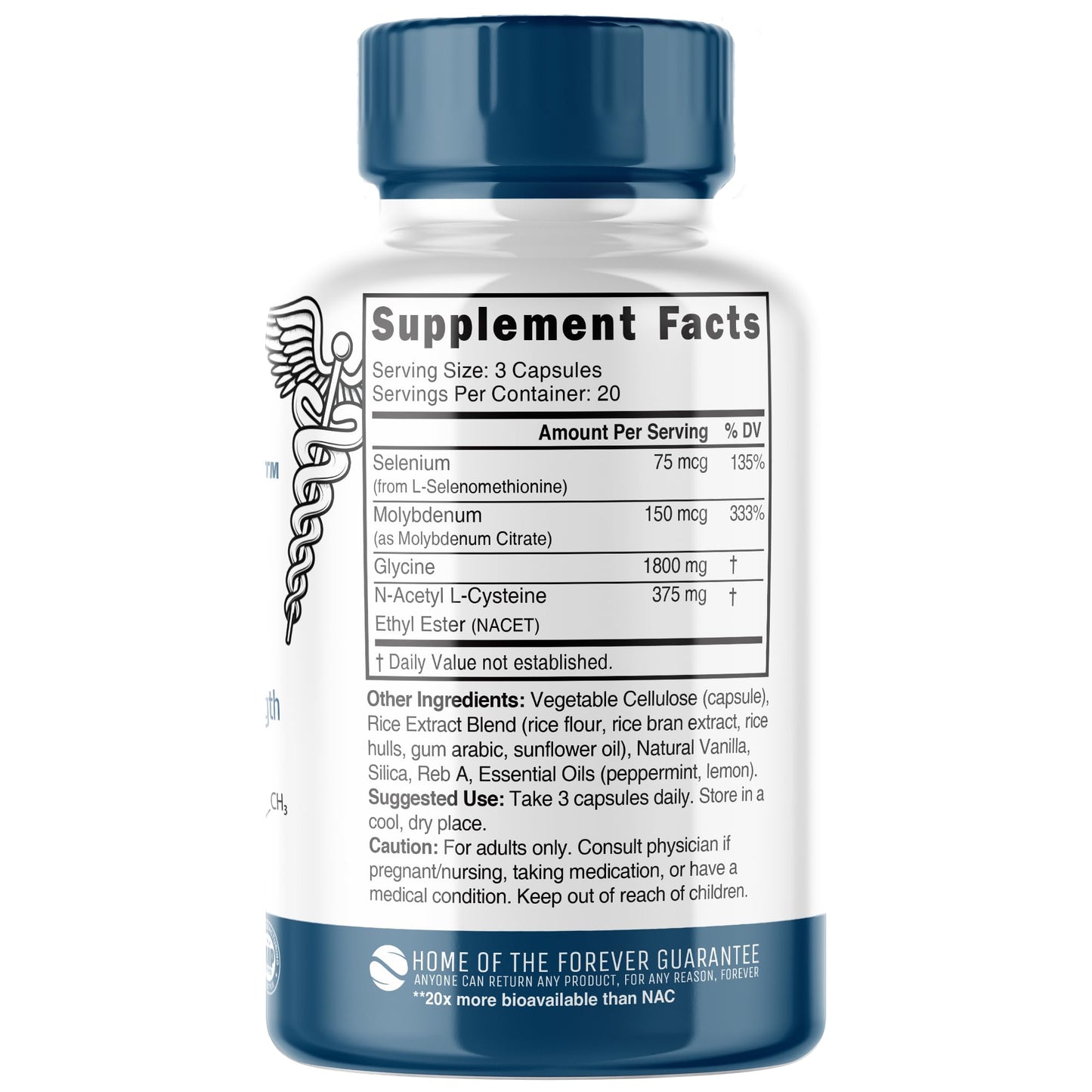 Nature's Fusions Nutri Neuro NAC Supplement 60 Capsules