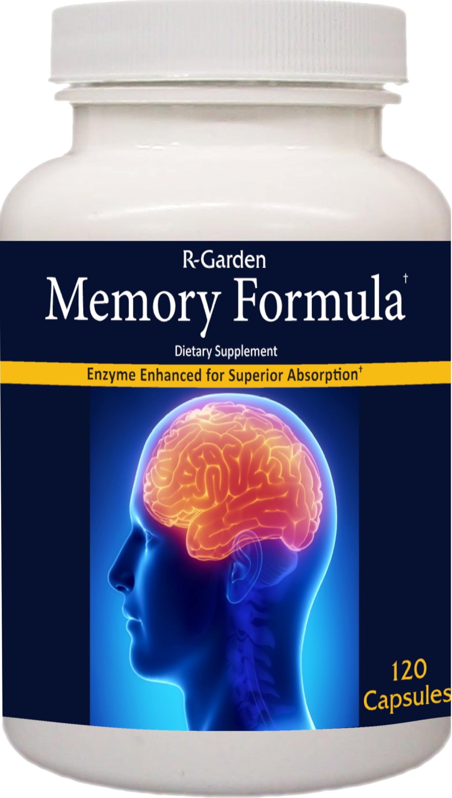 R-Garden Memory Formula Capsules 120 Count