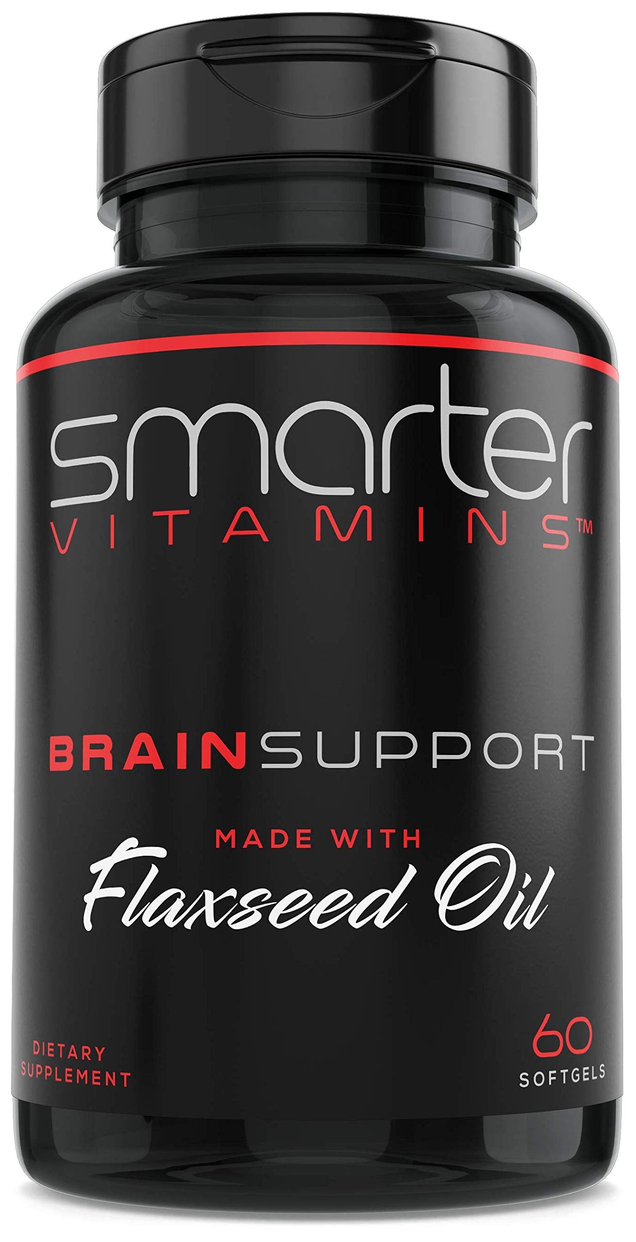 SmarterVitamins Brain Support Nootropic Supplement Softgels 60