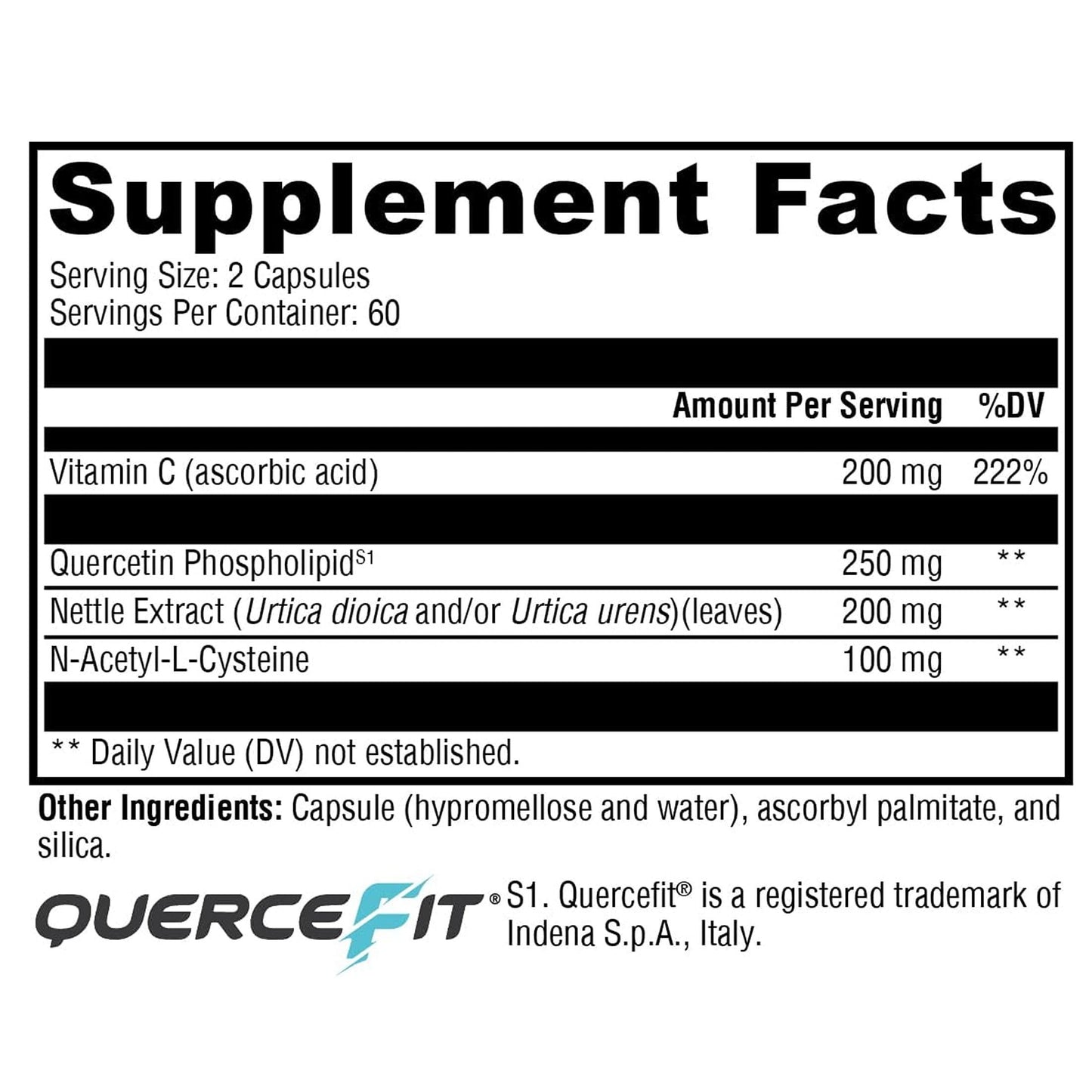 XYMOGEN Quercetin 20× Plus Capsule, 120 Count