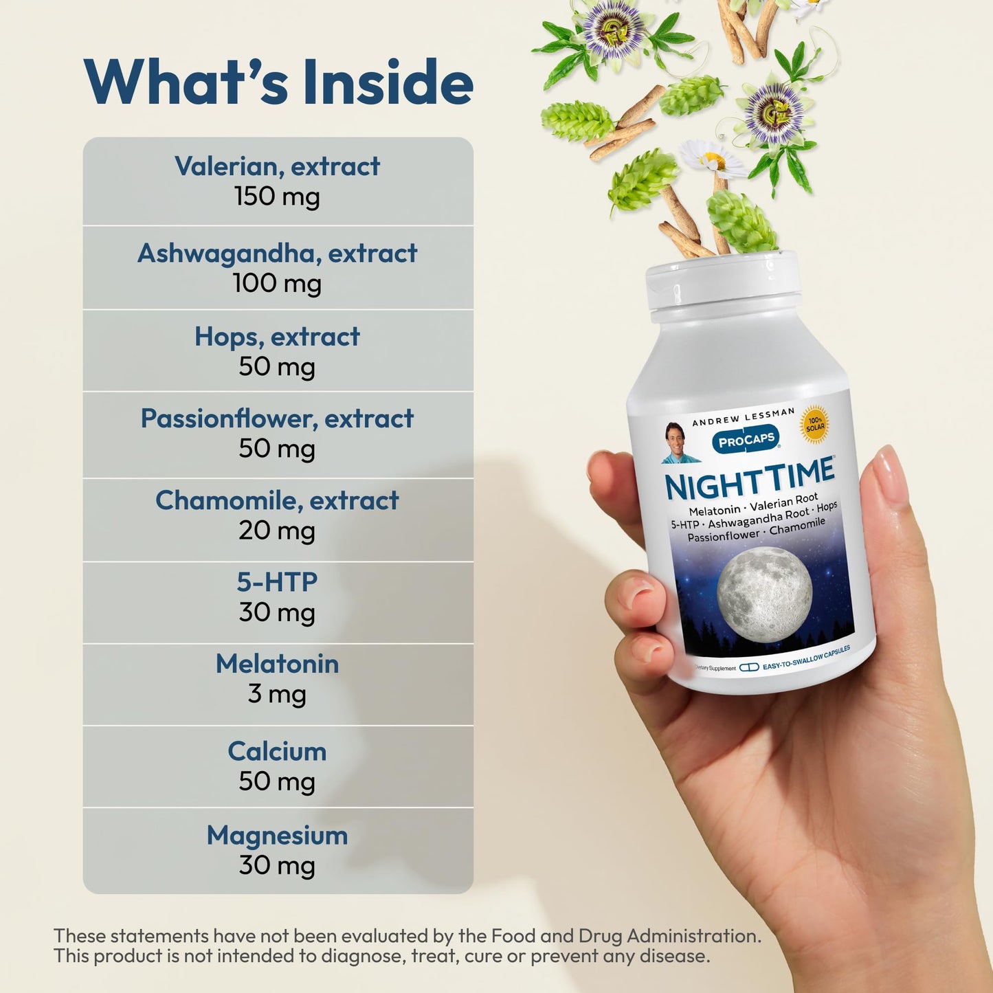 Andrew Lessman Night Time 60 Capsules