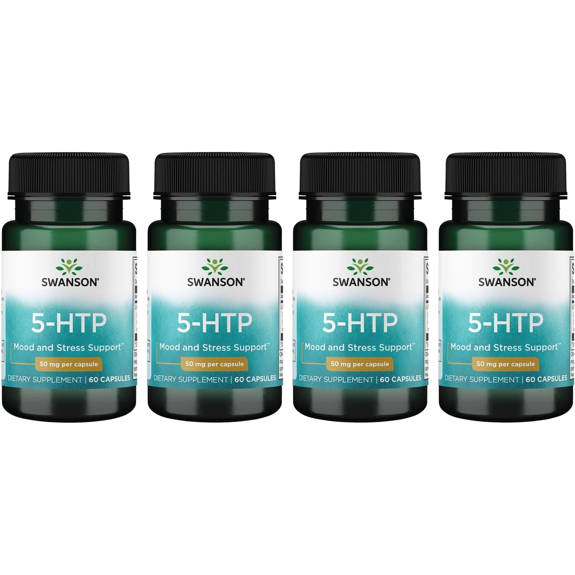 Swanson Premium 5-HTP Amino Acid Extra Strength 50 mg, 240 Capsules