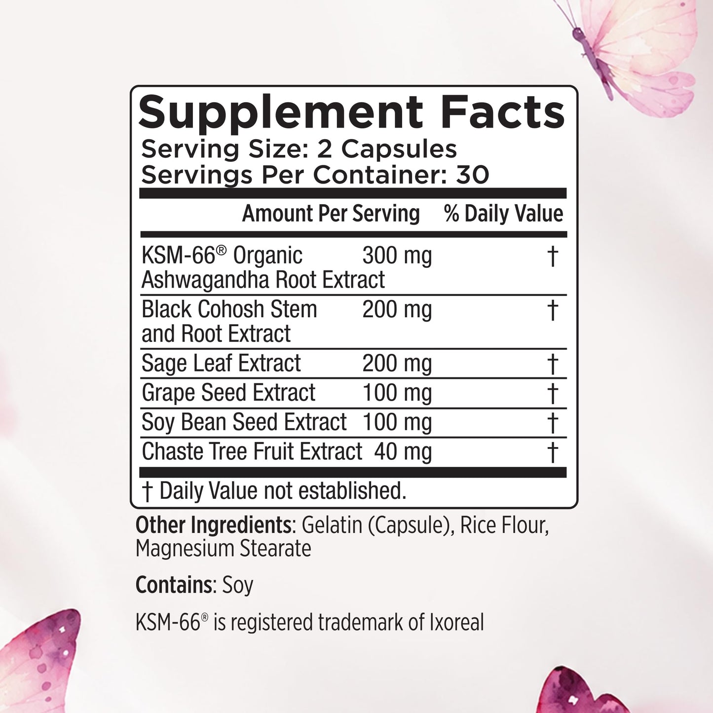 Menoquil Menopausal Multi-Symptom Relief 60 Capsules