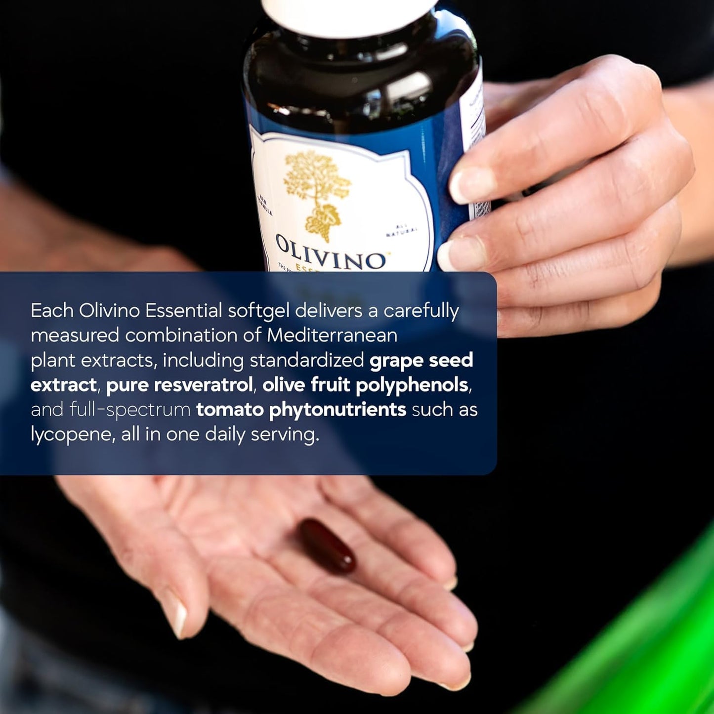 Olivino Essential Dietary Supplement Softgels 60 Count