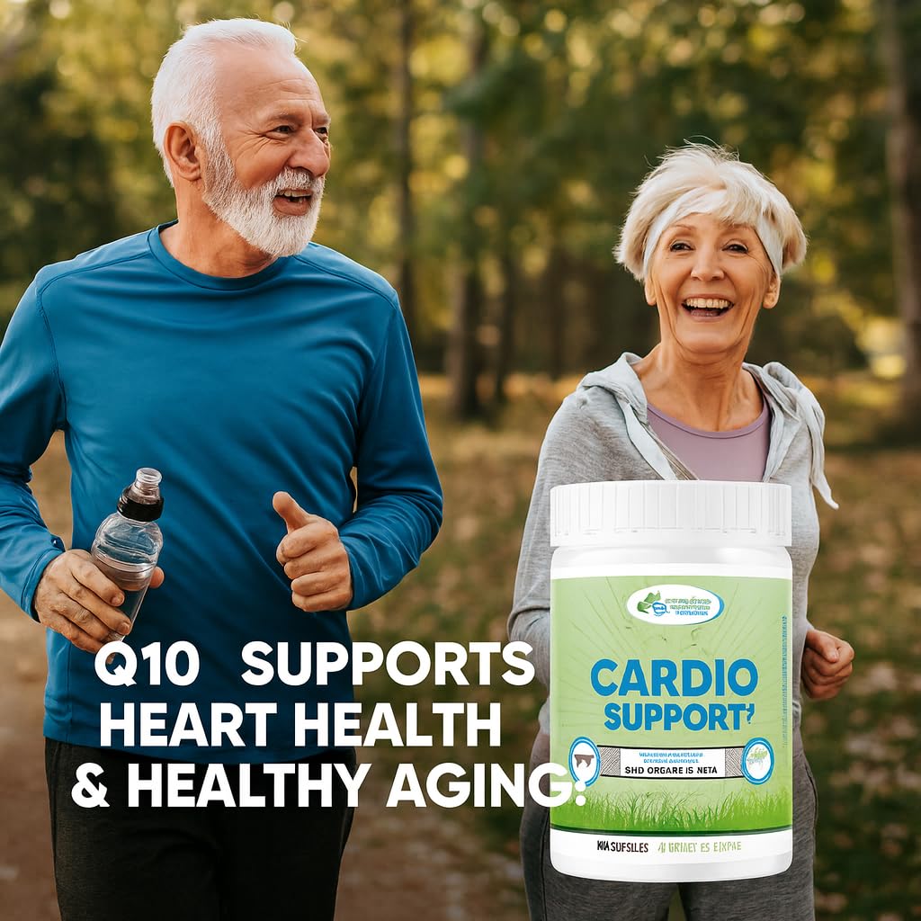 Grassland Nutrition Cardio Support Beef Organ Blend with CoQ10, B12, Iodine, 180 Capsules