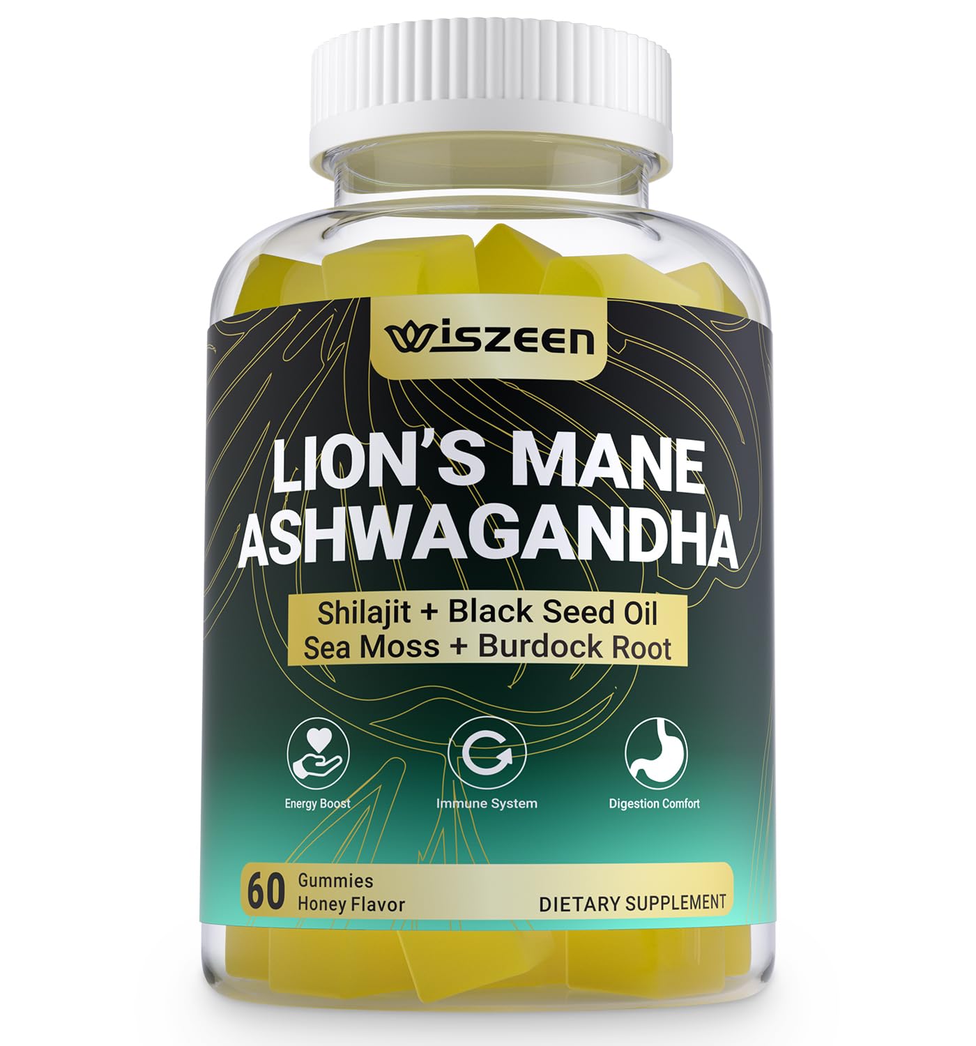 Wiszeen Ashwagandha Gummies 60 Count