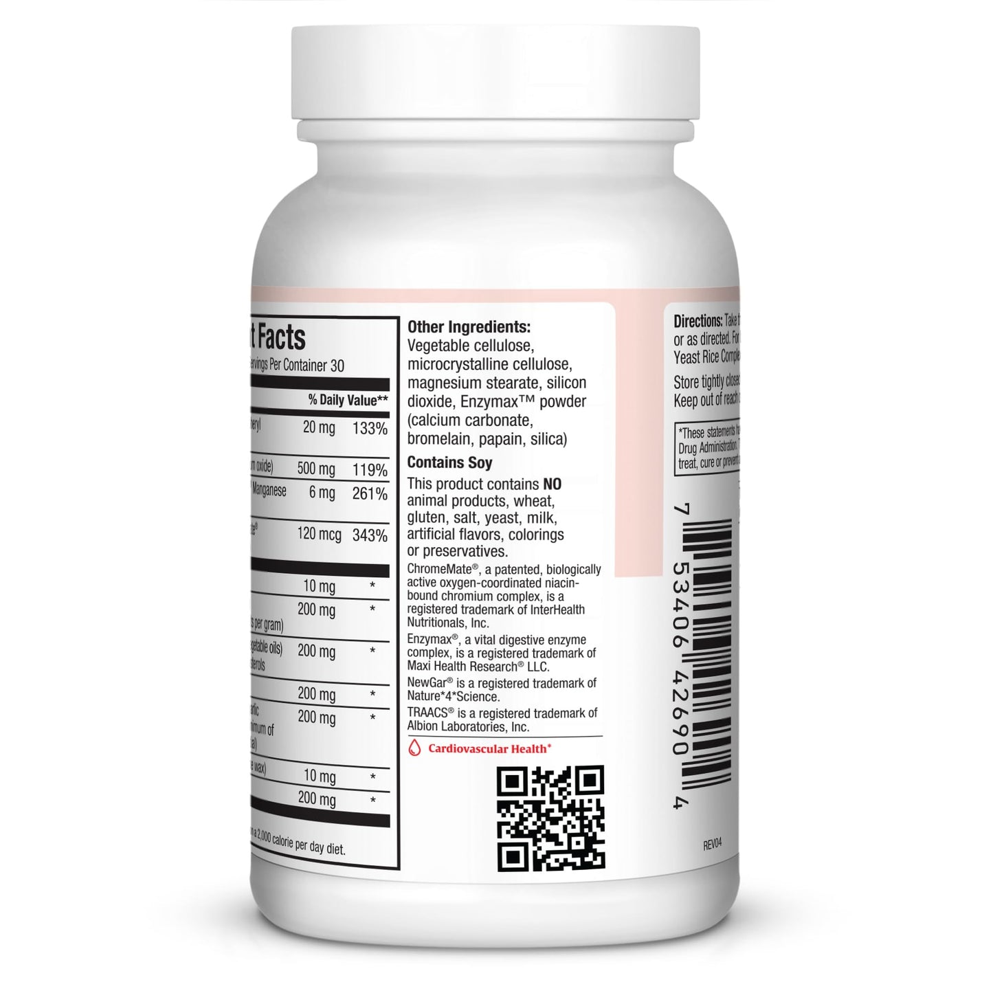 Maxi Health CH Control Capsule 90 Count