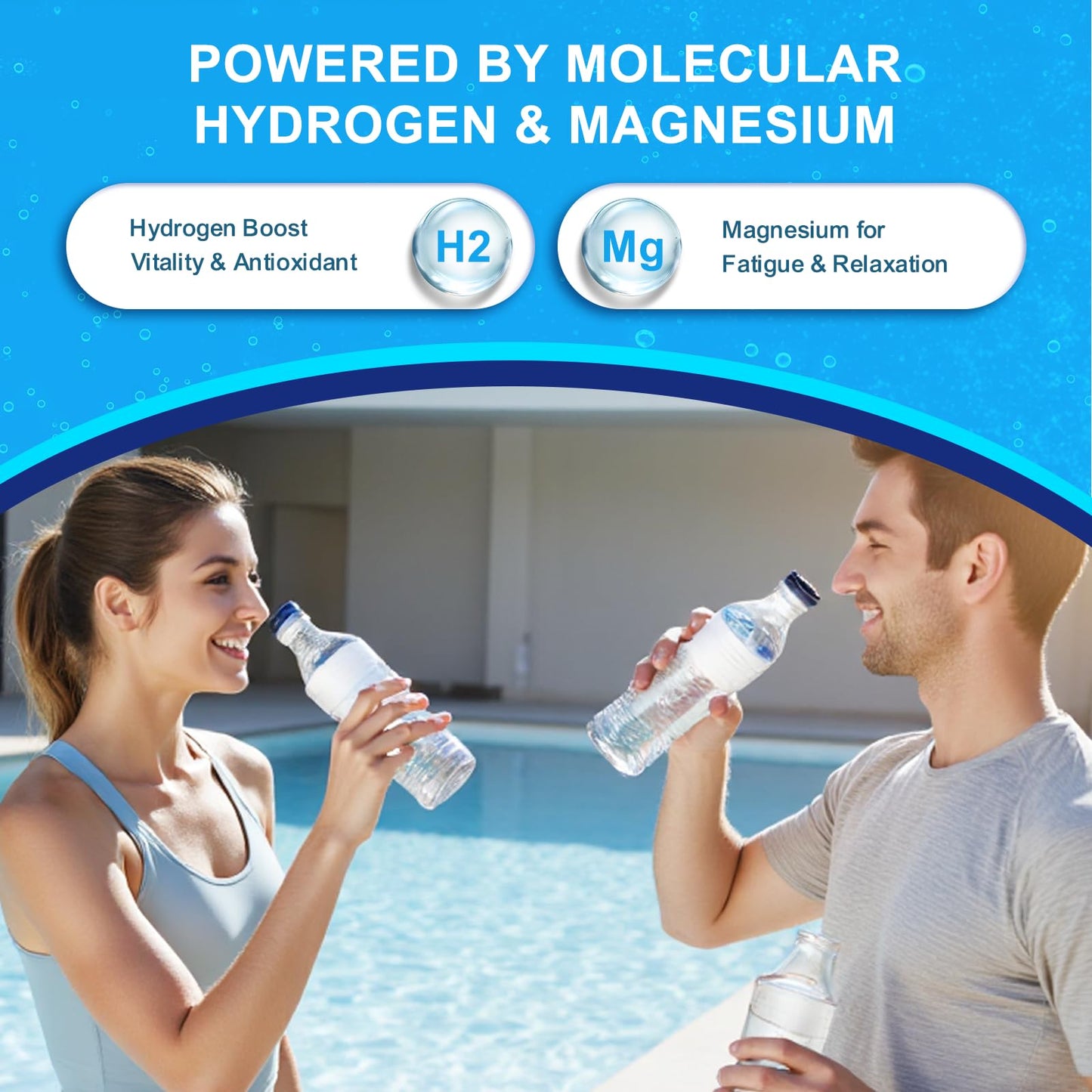 iNatprime Molecular H2 Hydrogen Water Tablet, 90 Tablets