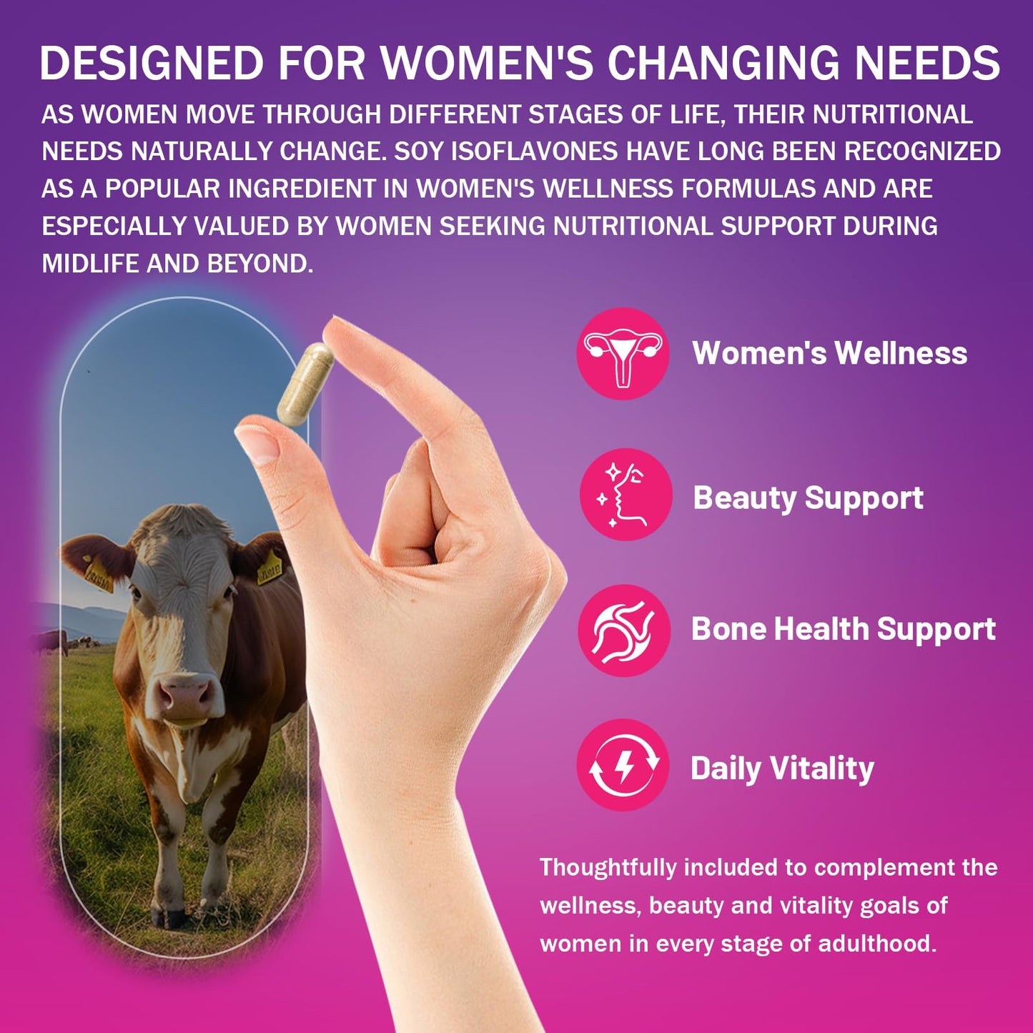 Dobeko Primal Beef Organ Supplement for Women Grass-Fed 90 Count