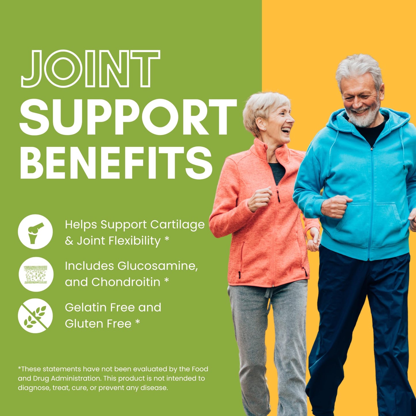 Zaytun Vitamins Halal Joint Support with Turmeric + Glucosamine Tablet 60 Count