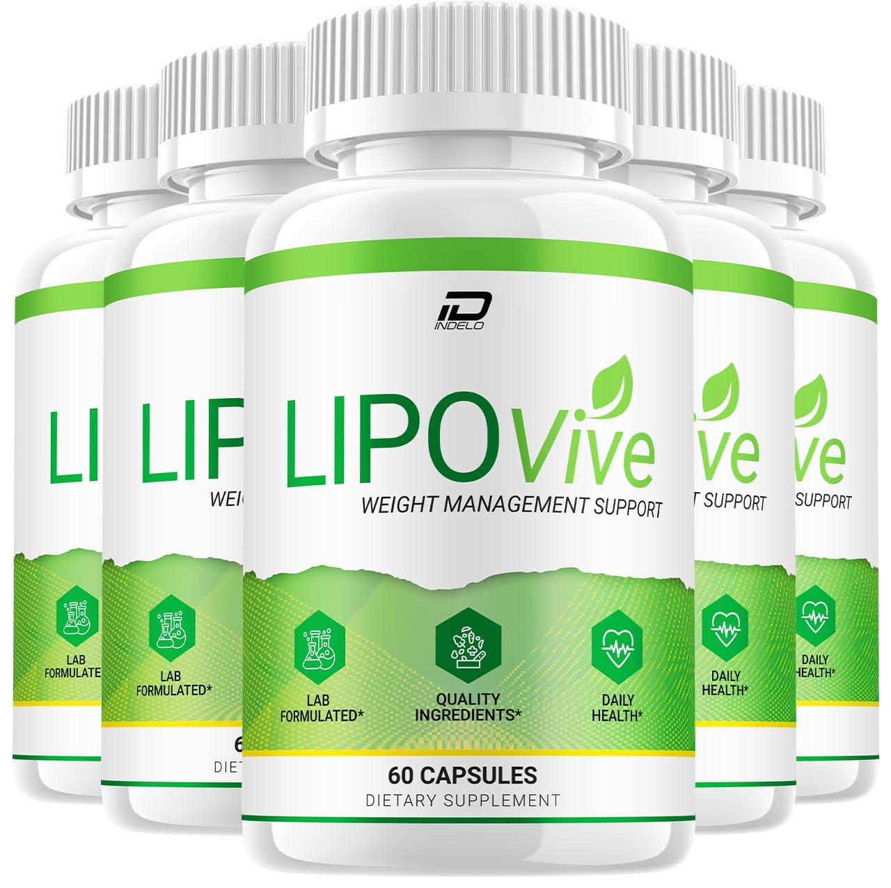 Indelo Lipo Vive Capsules 300 Capsules
