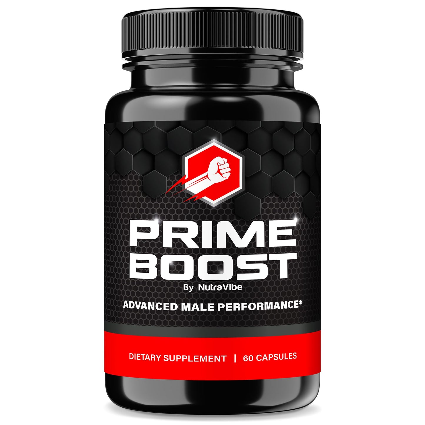 NutraVibe Prime Boost – Advanced Daily Formula for Men, 60 Capsules