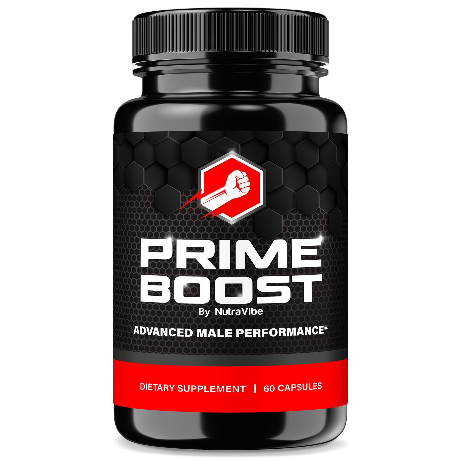 NutraVibe Prime Boost – Advanced Daily Formula for Men, 60 Capsules