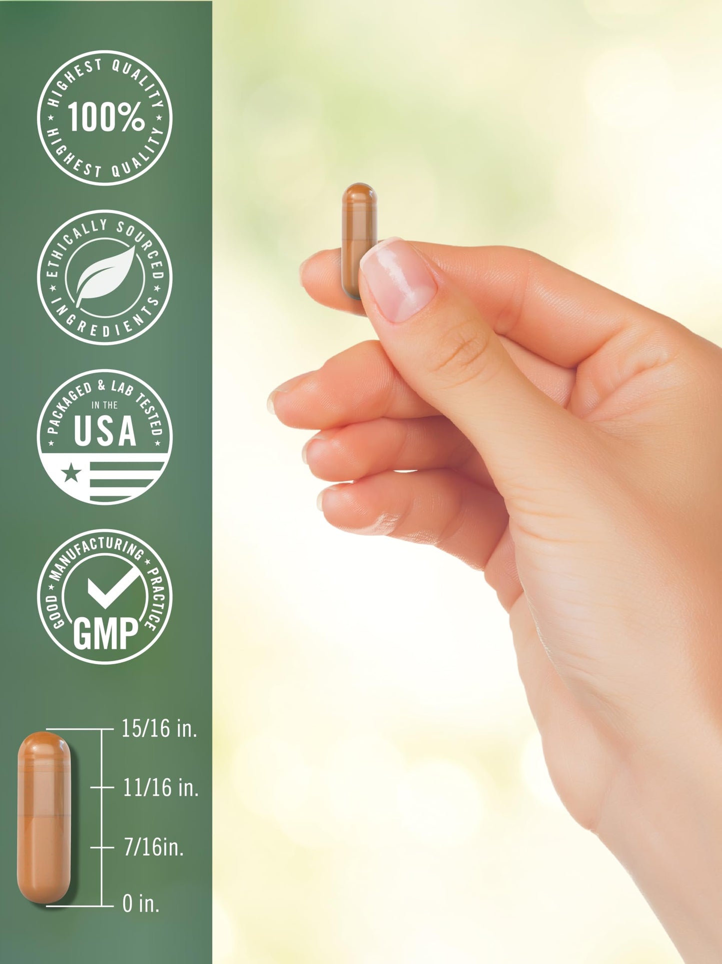 Tahoe Nutritionals Turmeric Curcumin Capsules 150 Count